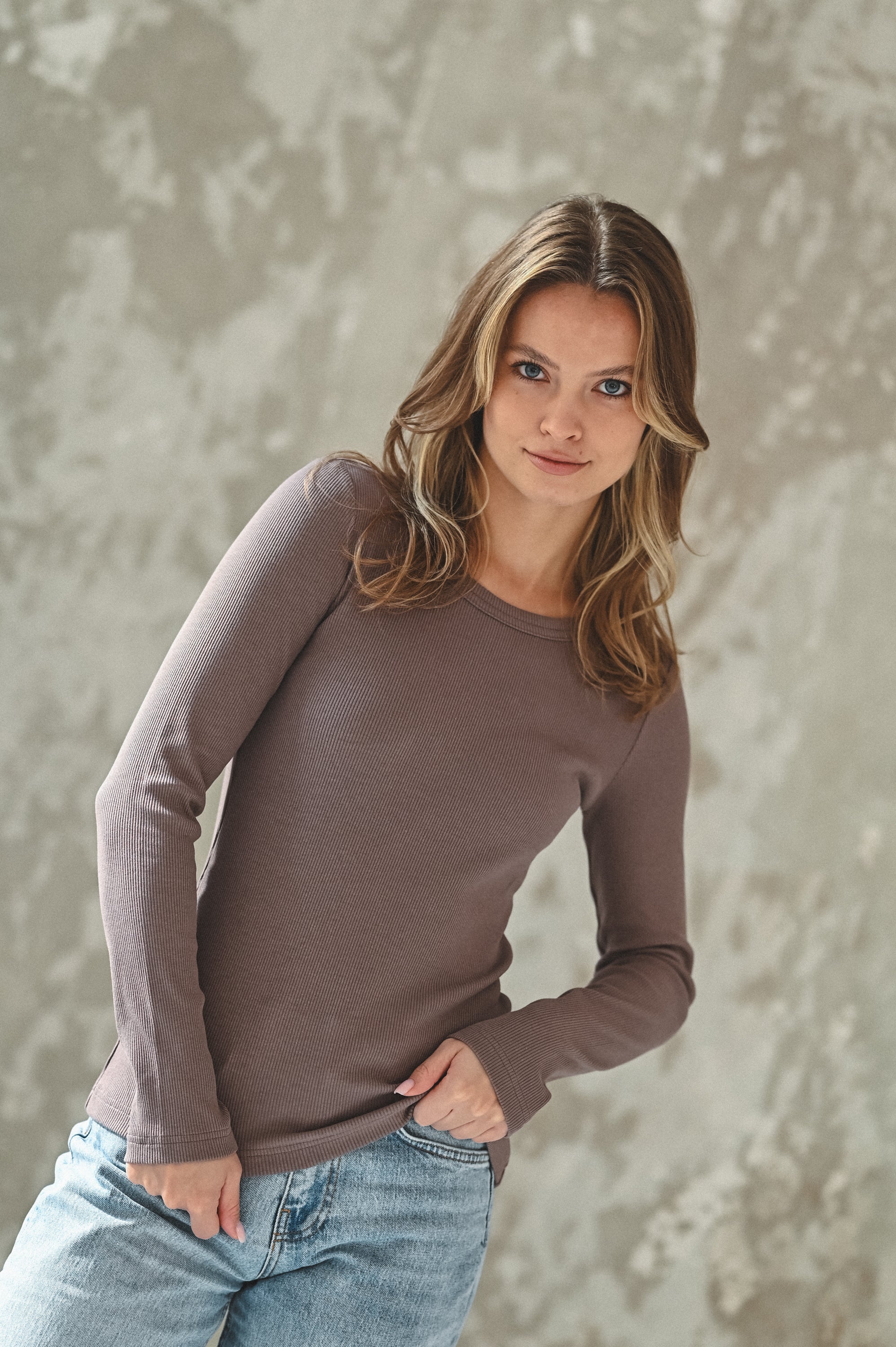 Longsleeve LLANES CACAO