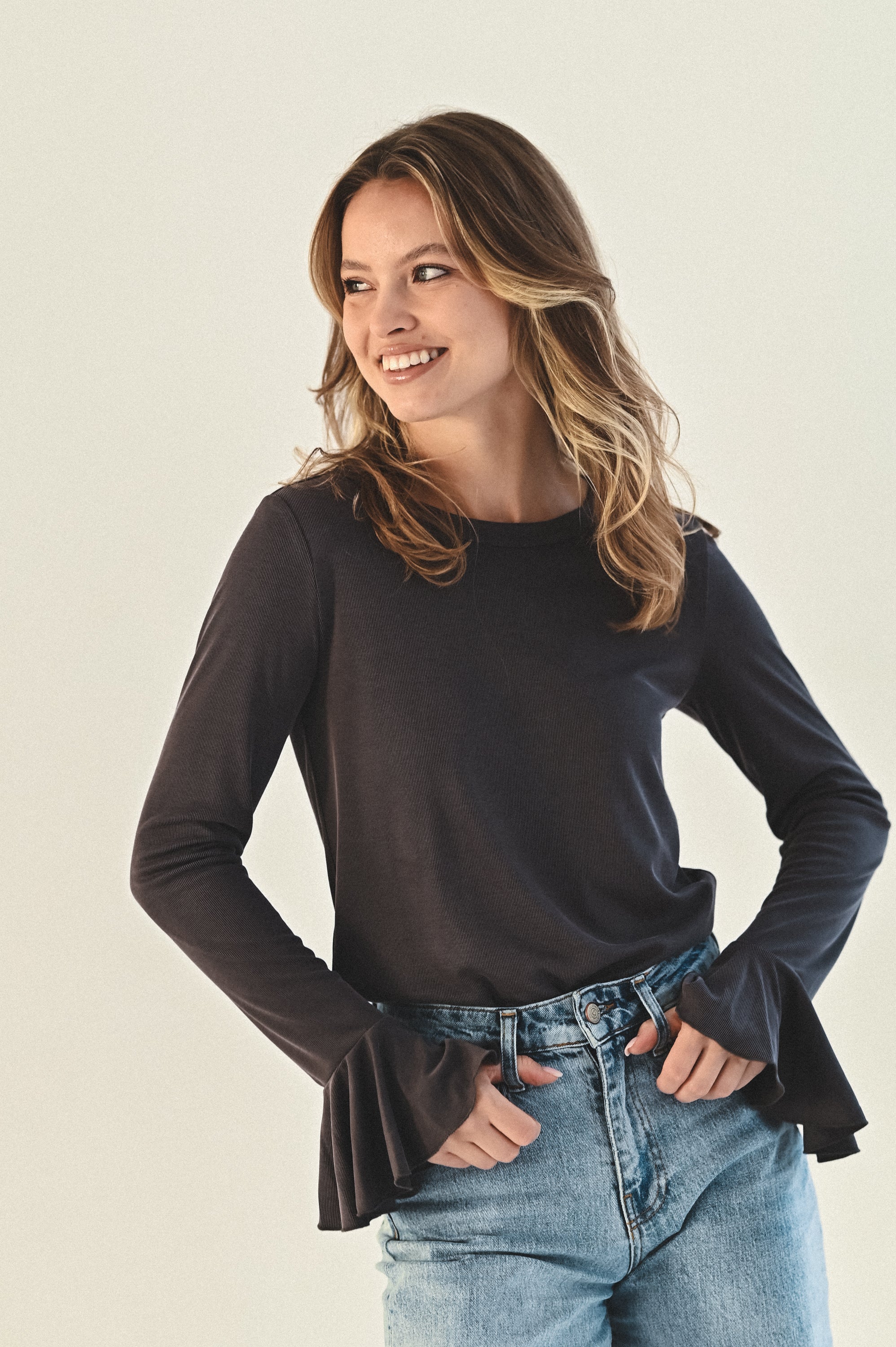 Longsleeve SANTANA CENIZA