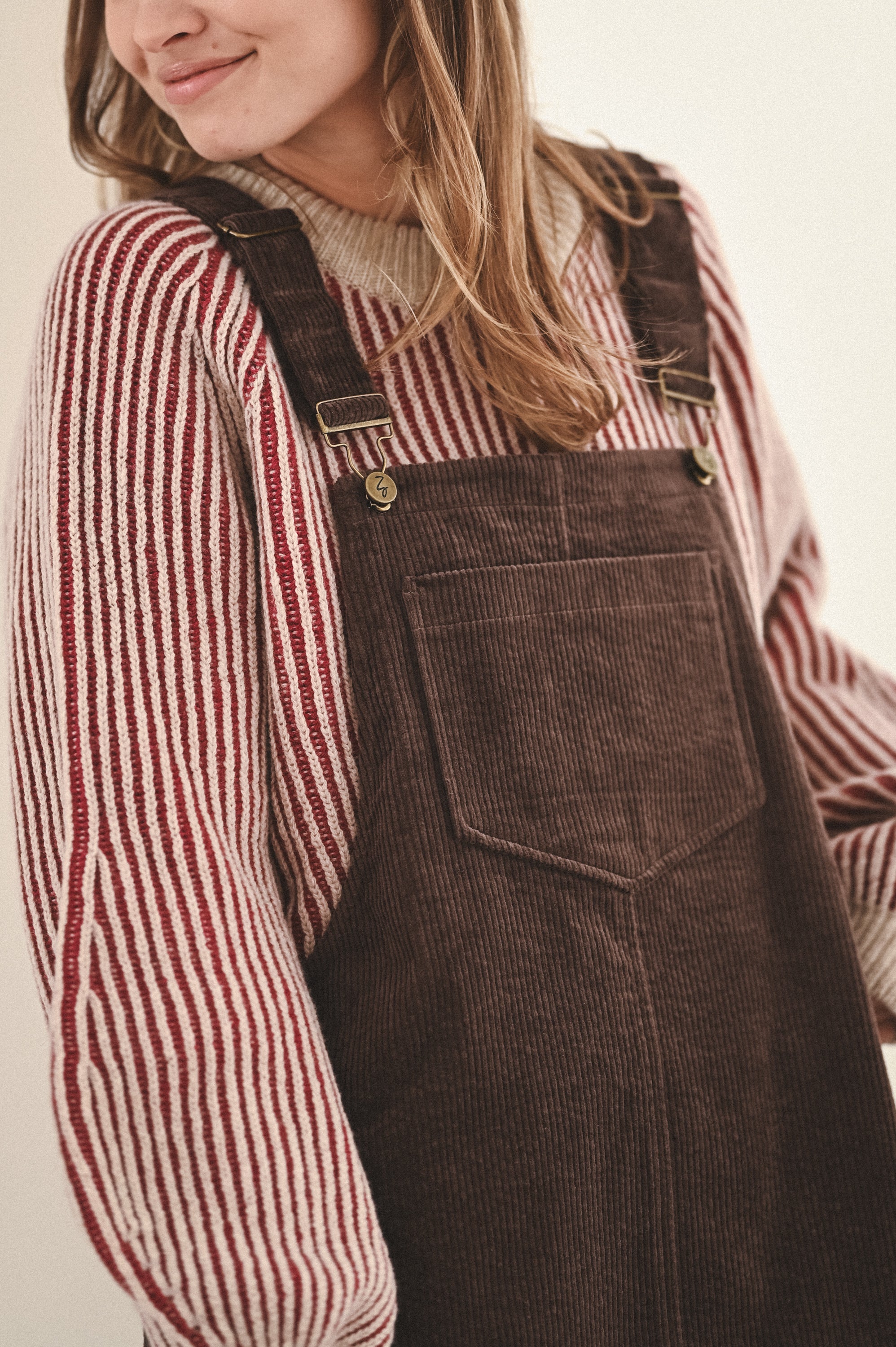 Sukienka JARDINERA CHOCO