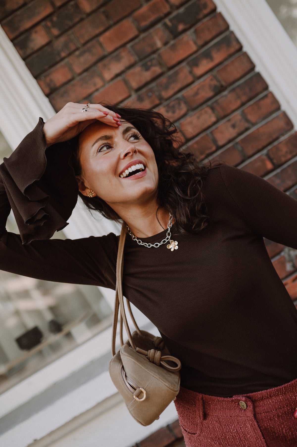 Longsleeve SANTANA MARRÓN