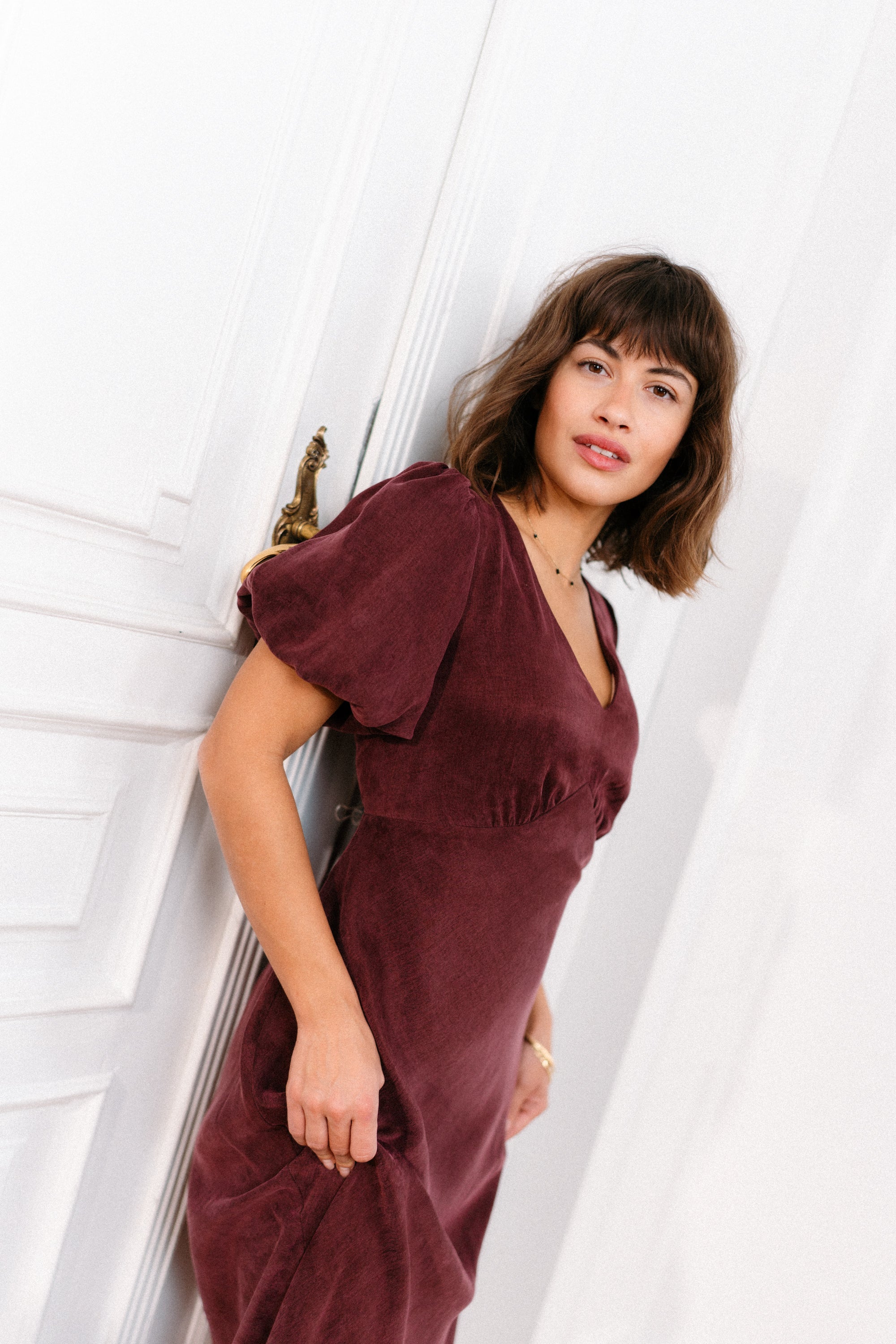 Sukienka MEGARA CARMIN