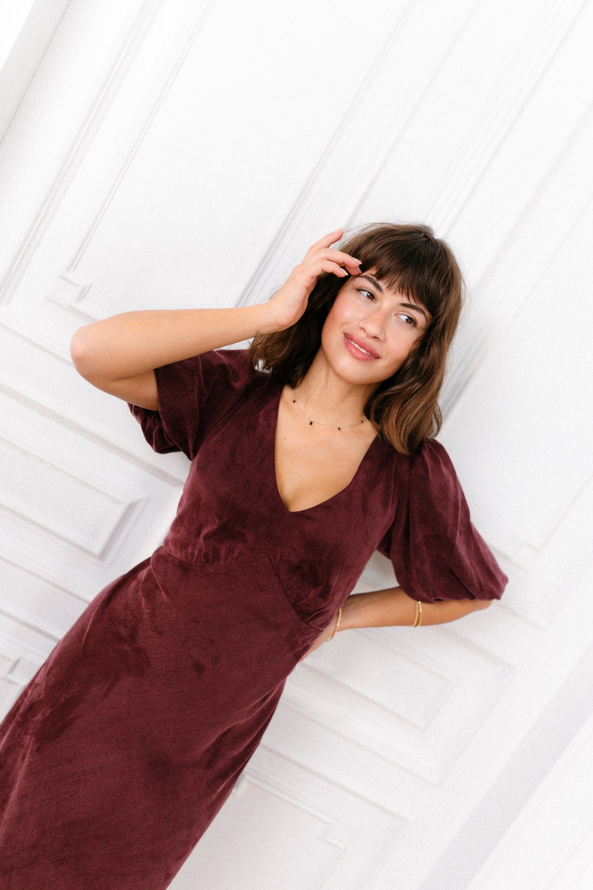 Sukienka MEGARA CARMIN