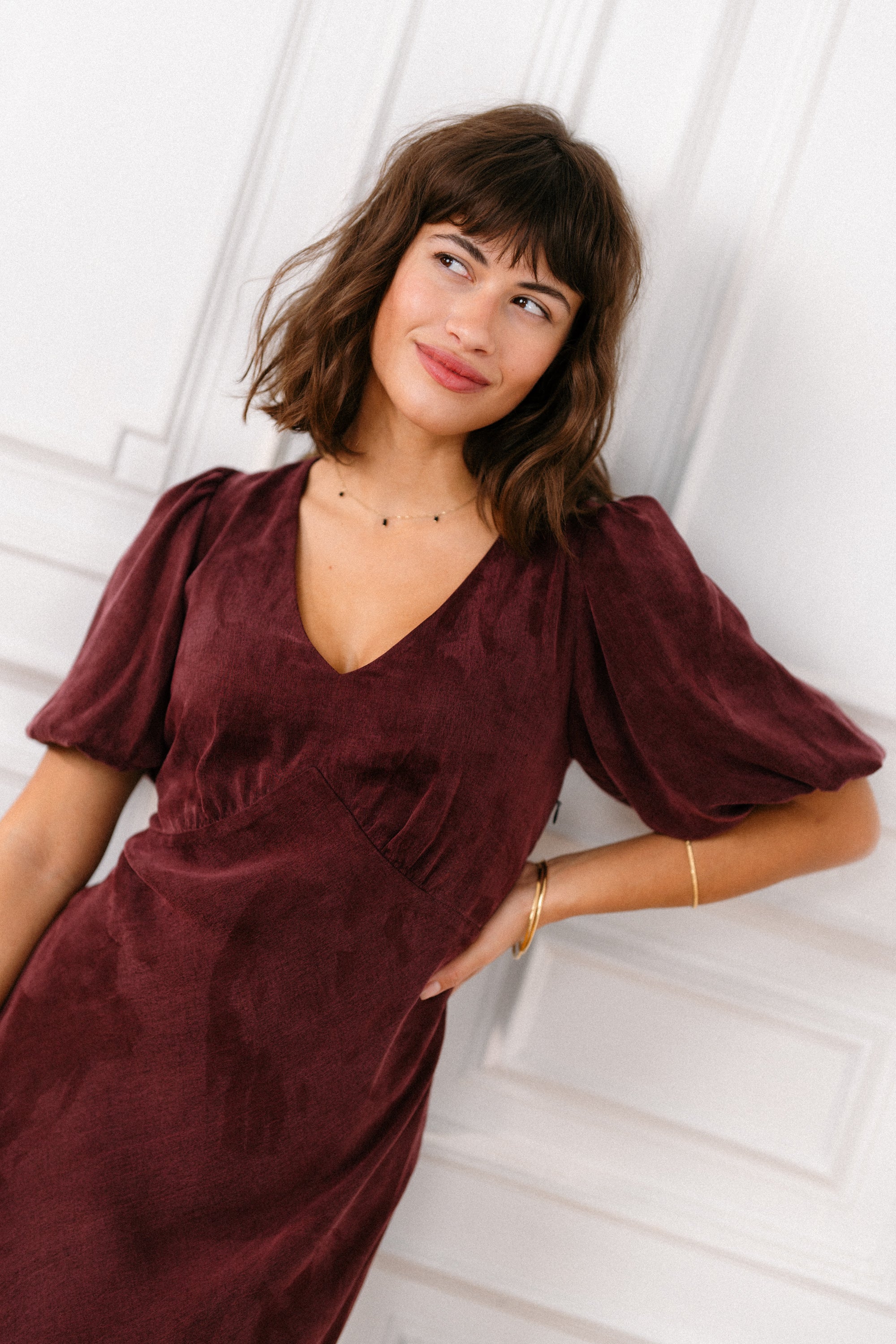 Sukienka MEGARA CARMIN