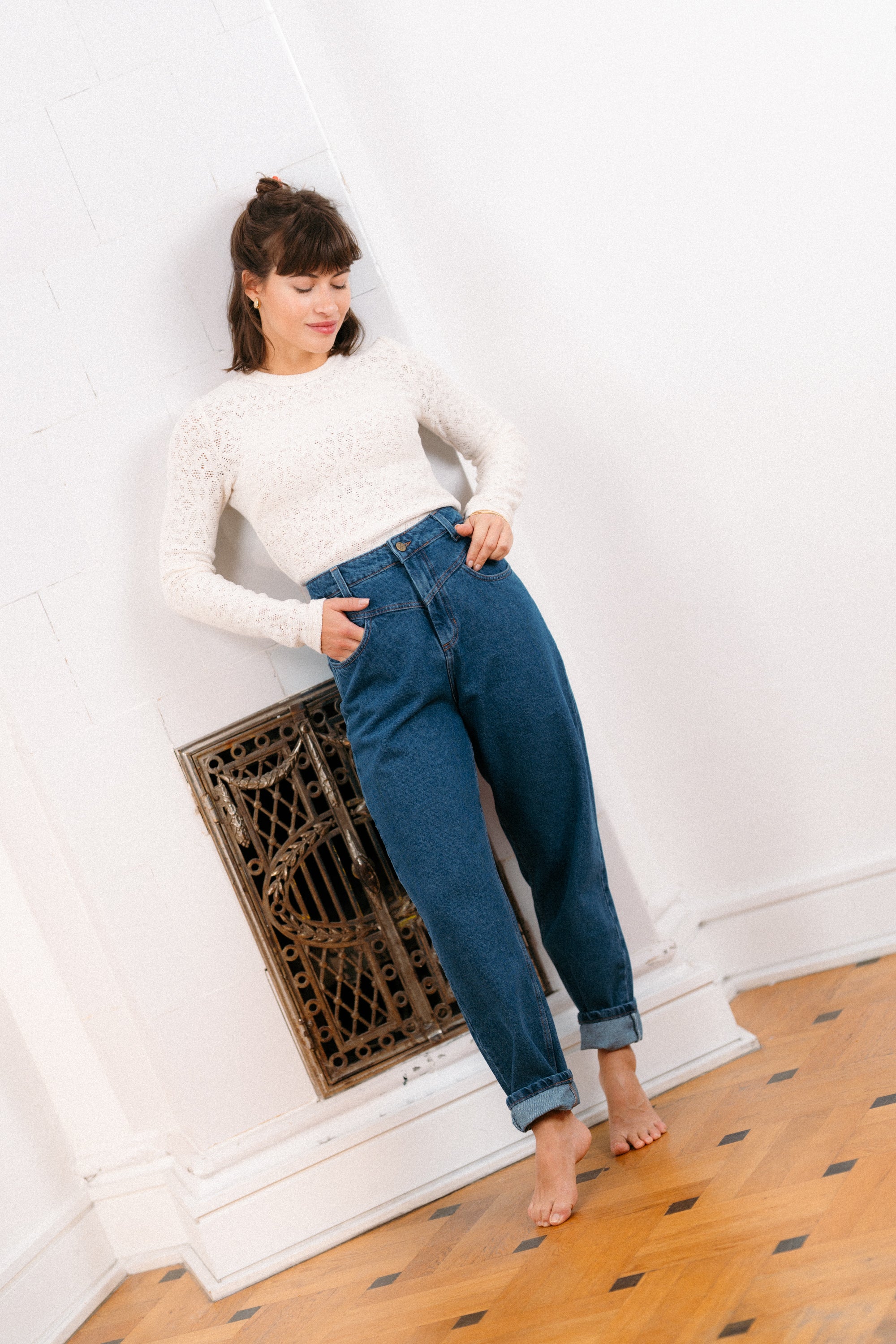 Spodnie JEANS CALPE OSCURO