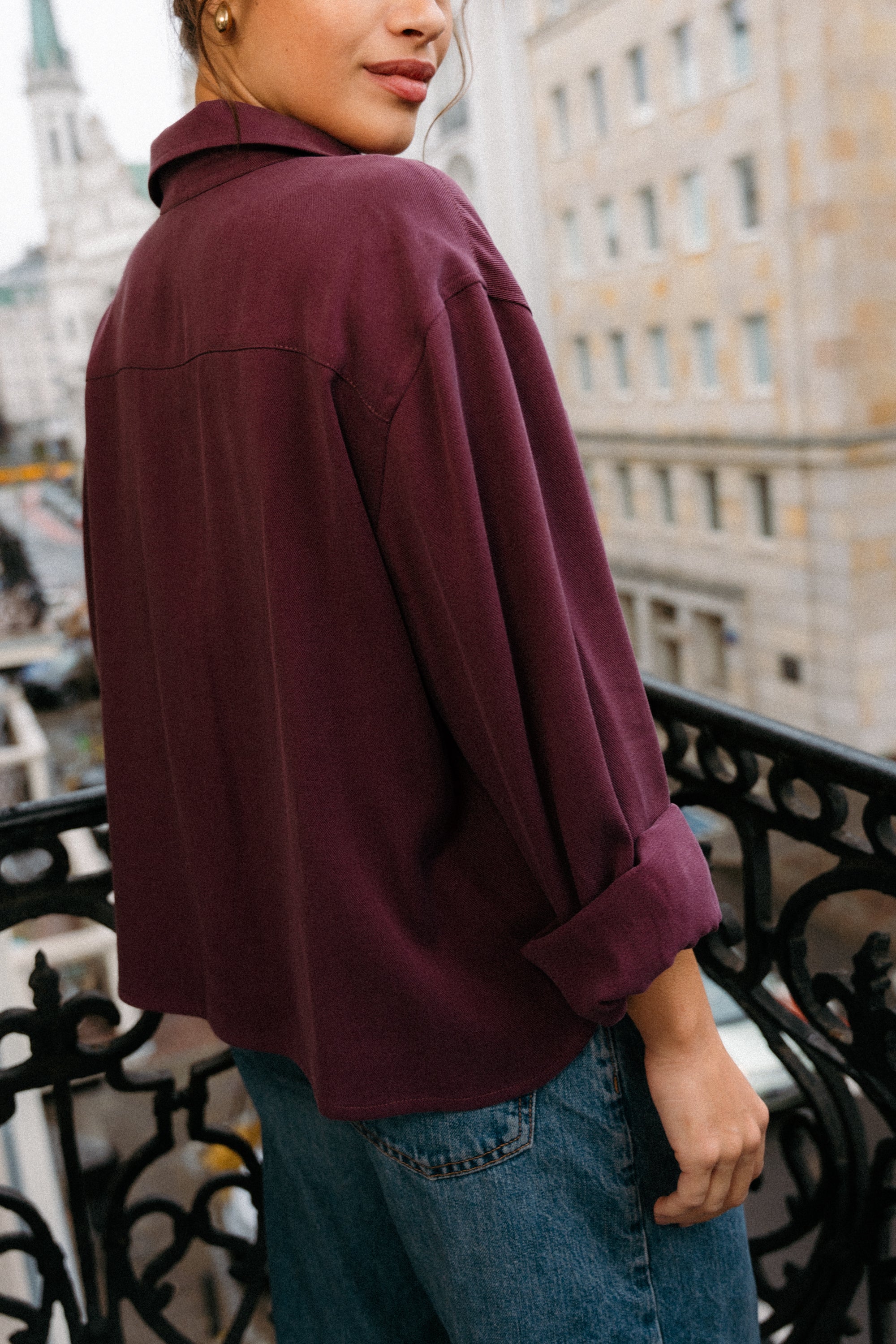 Koszula CORA AMARANTA