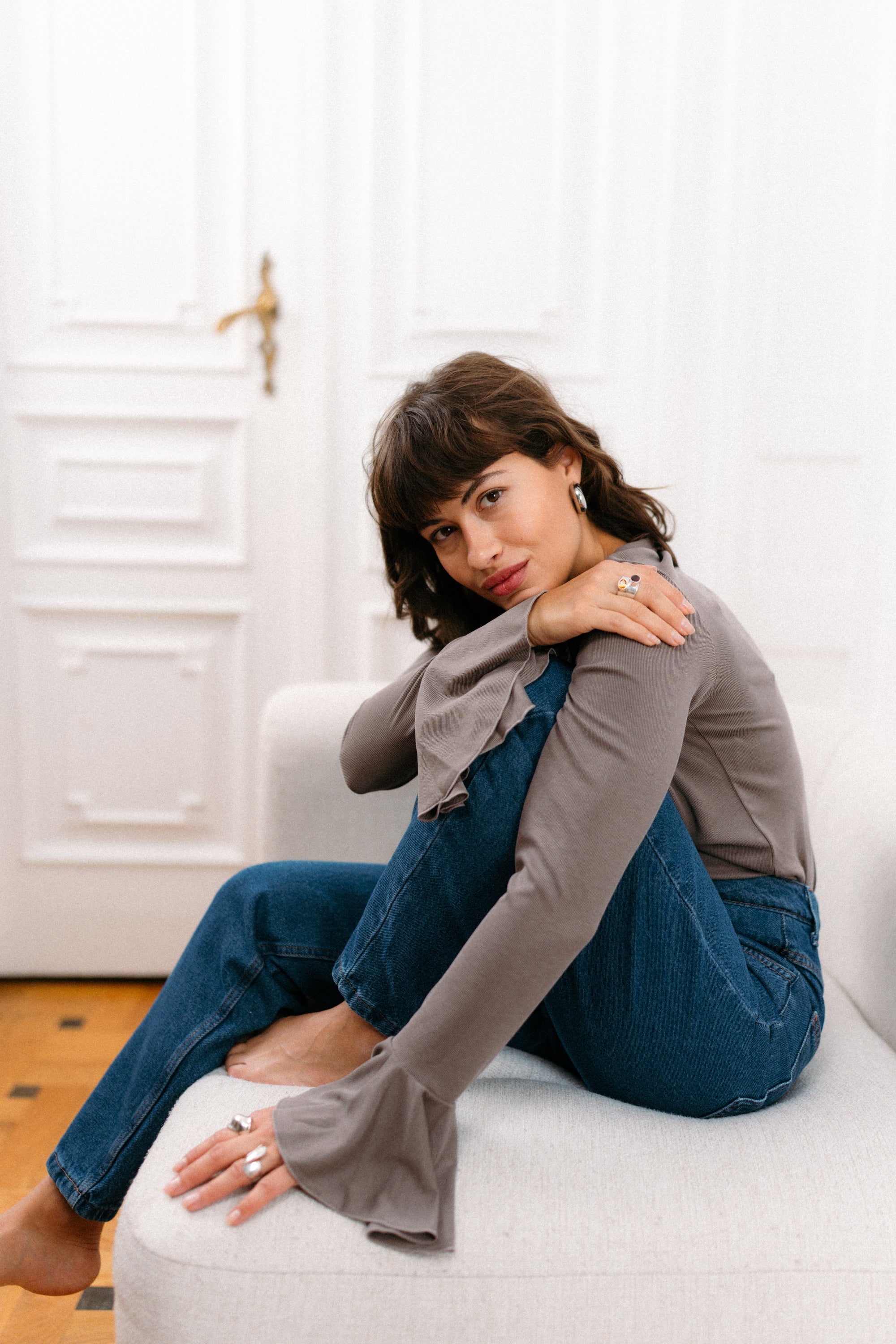 Longsleeve SANTANA TAUPE