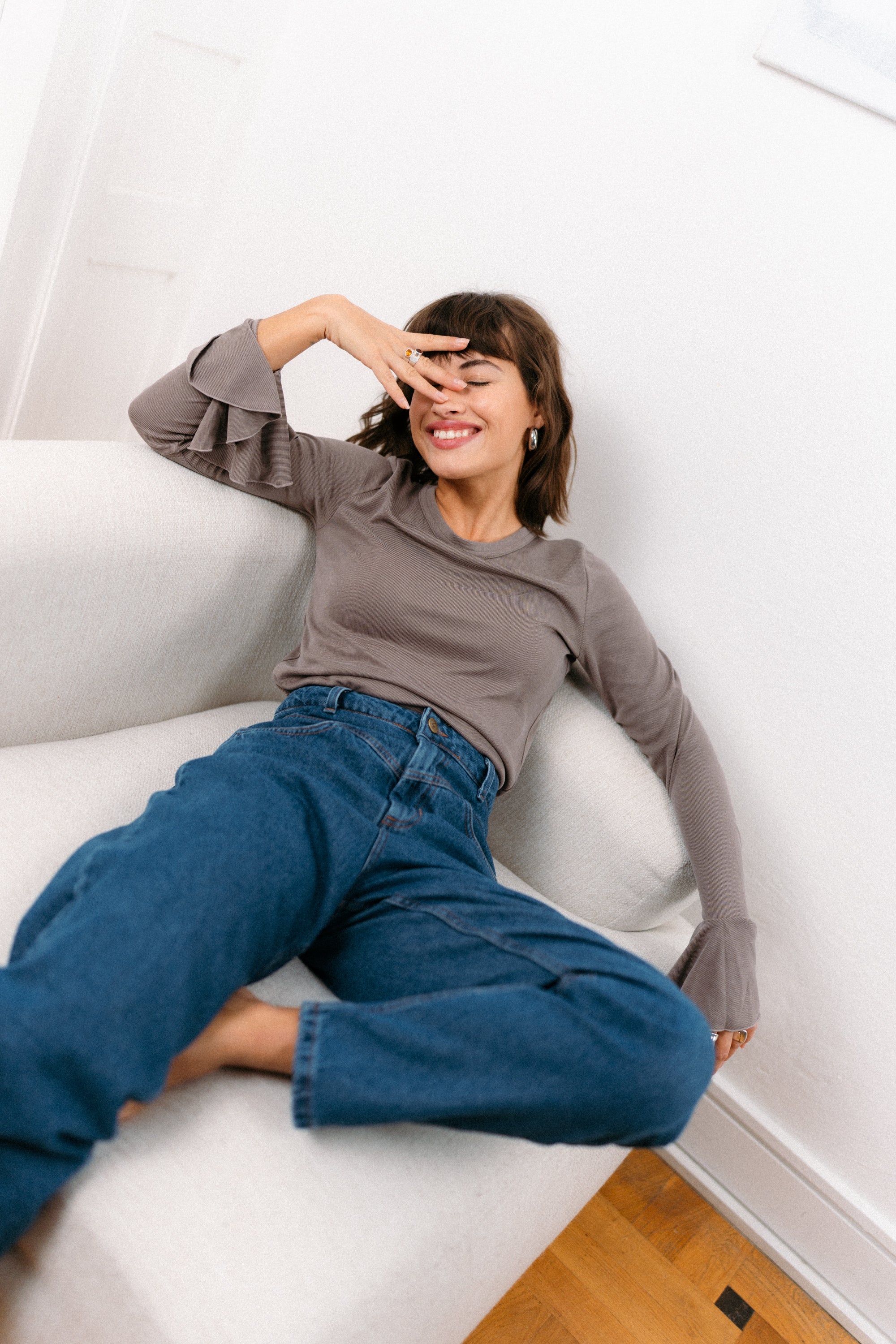 Longsleeve SANTANA TAUPE