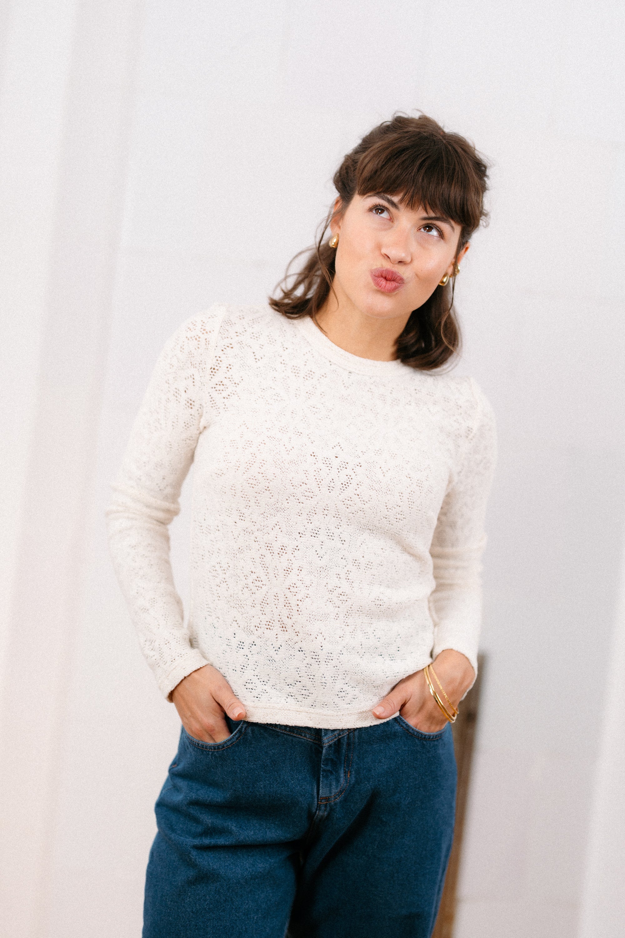 Longsleeve LUNA CREMA