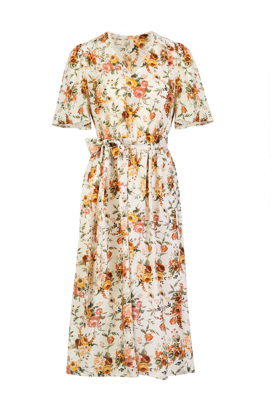 Sukienka DENIA MIDI TE/ bez paska