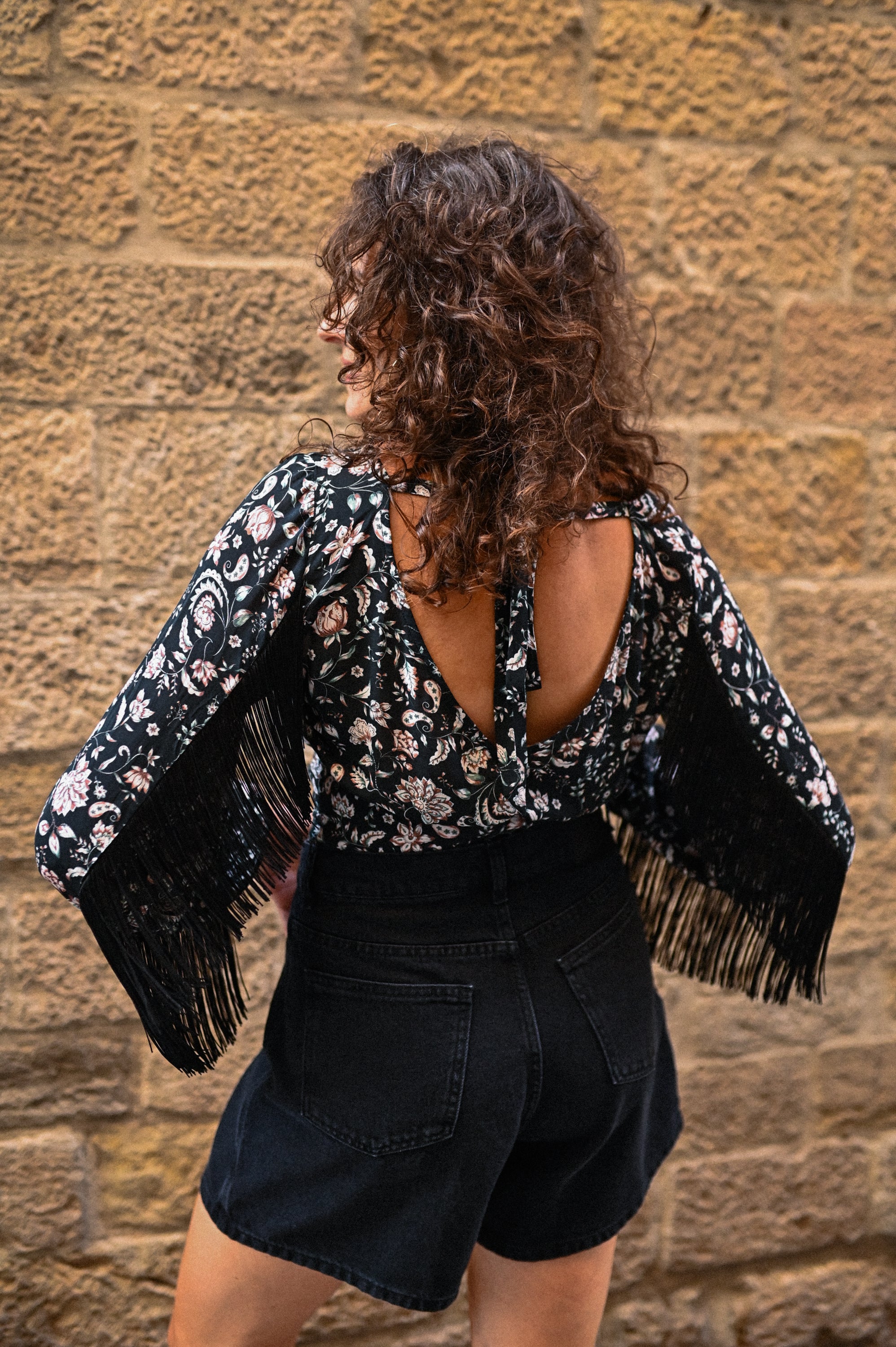 Bluzka FLAMENCO SOMBRIA