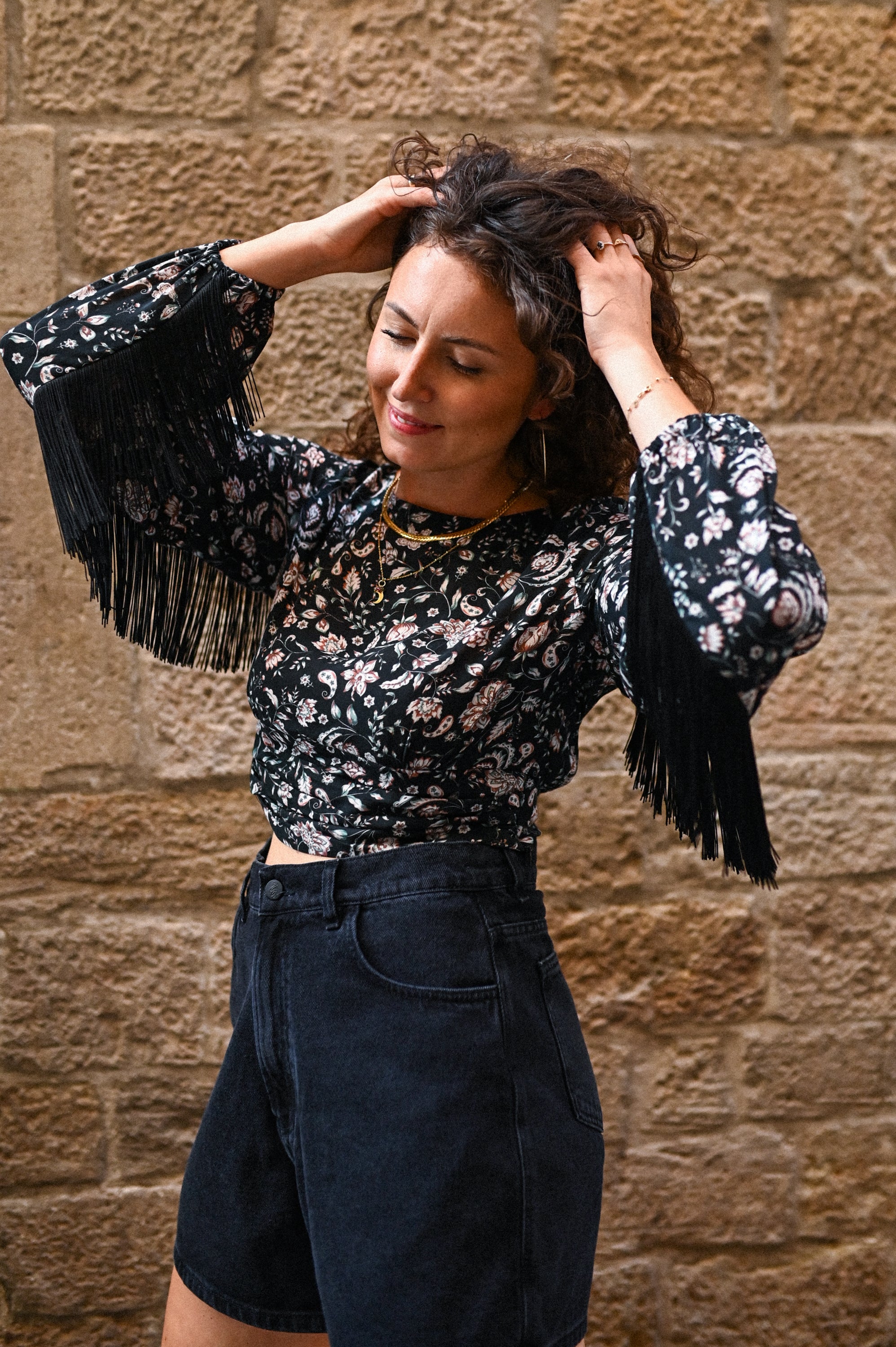 Bluzka FLAMENCO SOMBRIA