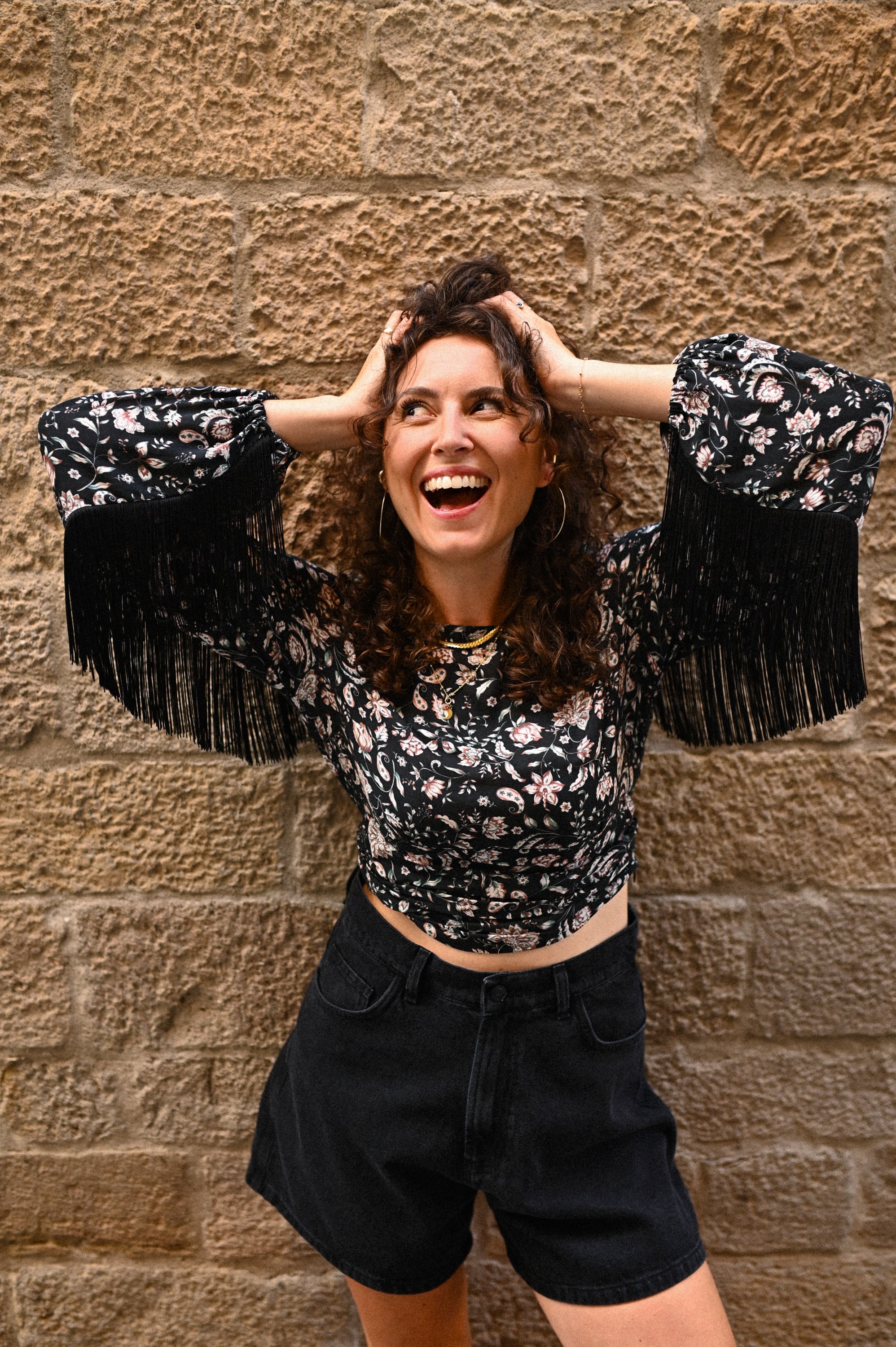 Bluzka FLAMENCO SOMBRIA