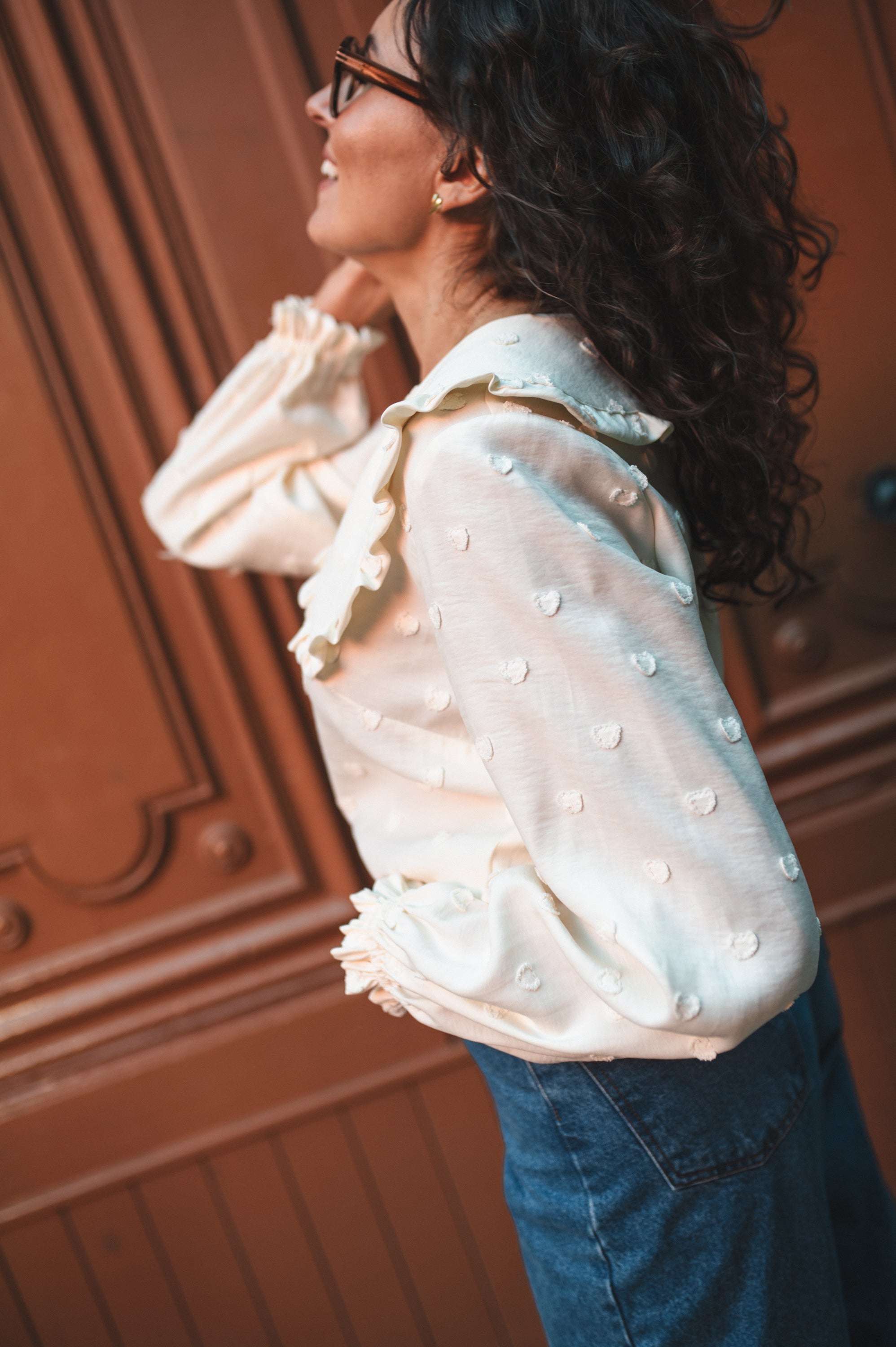 Koszula MIA CORAZÓN CREMA