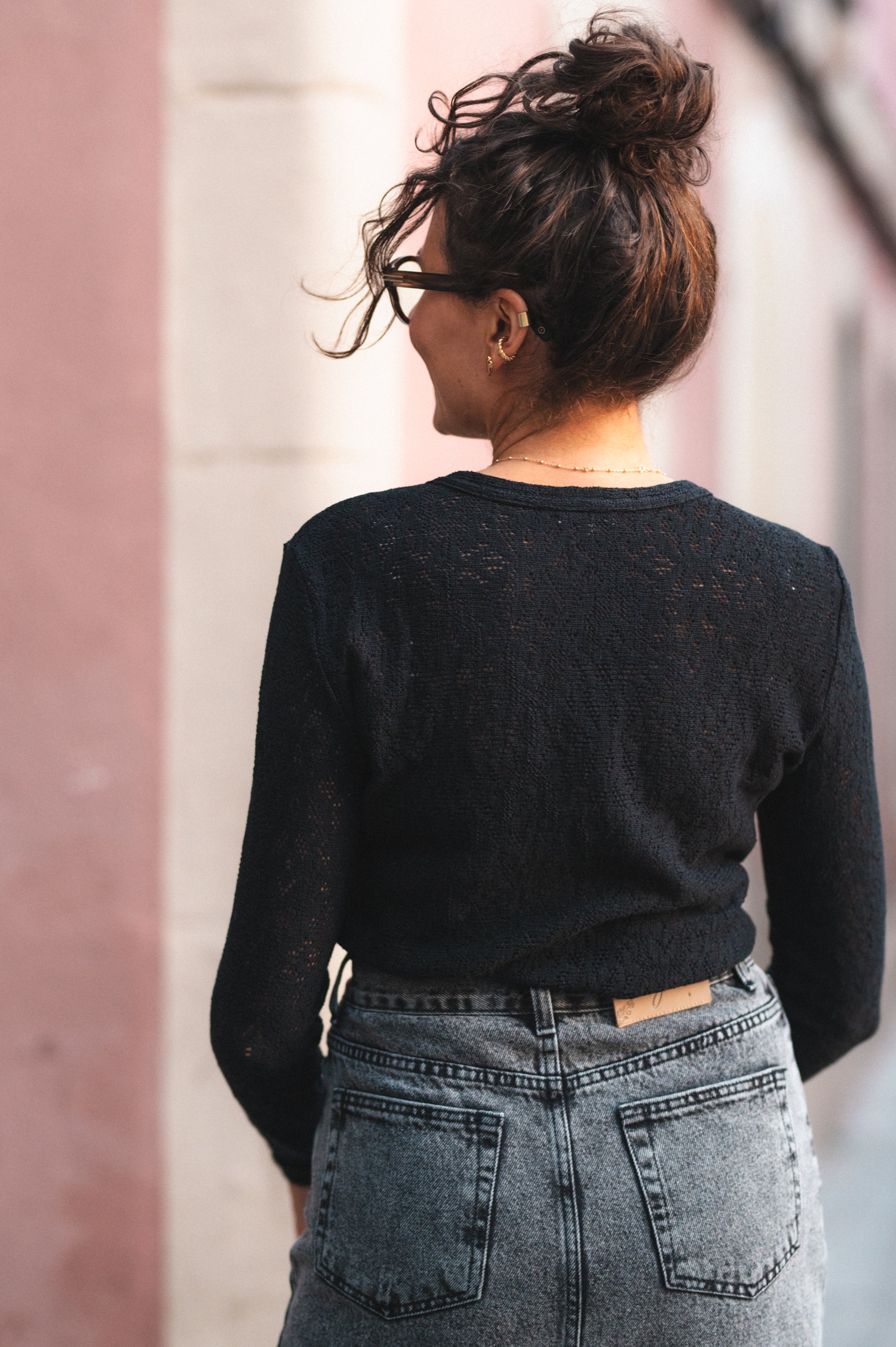 Longsleeve LUNA NEGRO