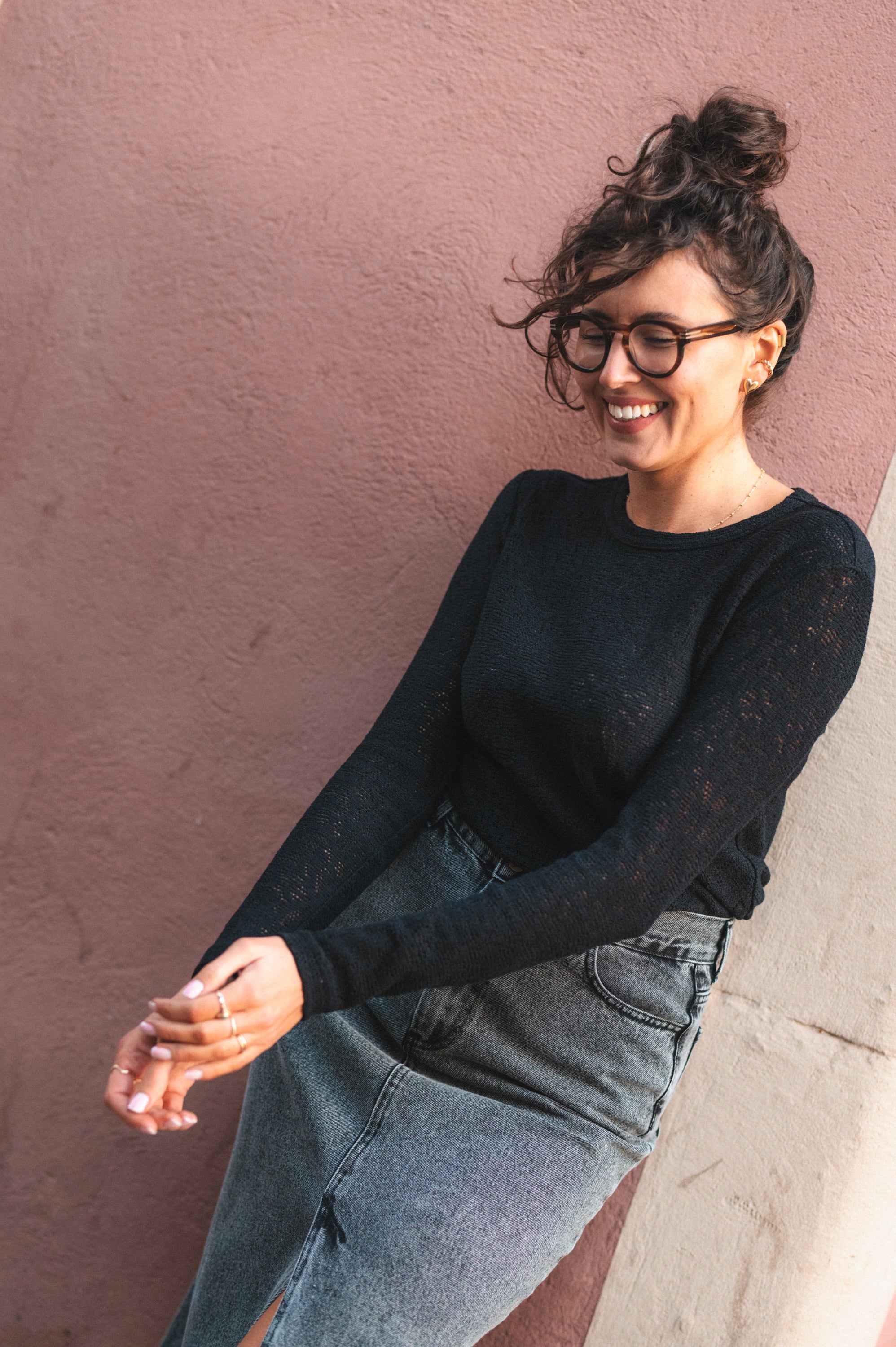 Longsleeve LUNA NEGRO