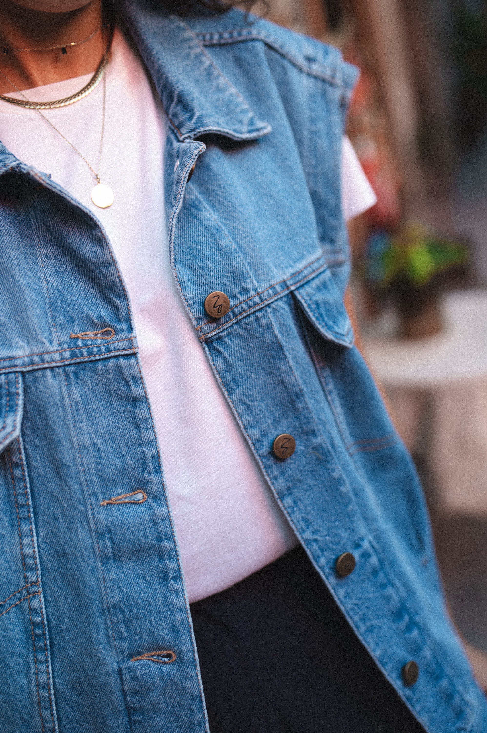 Kamizelka GATA DENIM