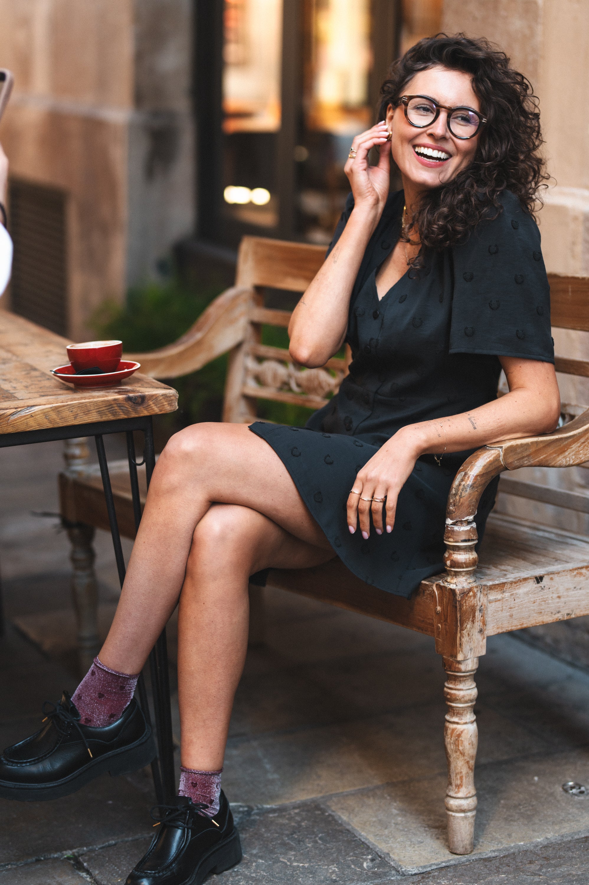 Sukienka ALURA CORAZÓN NEGRO