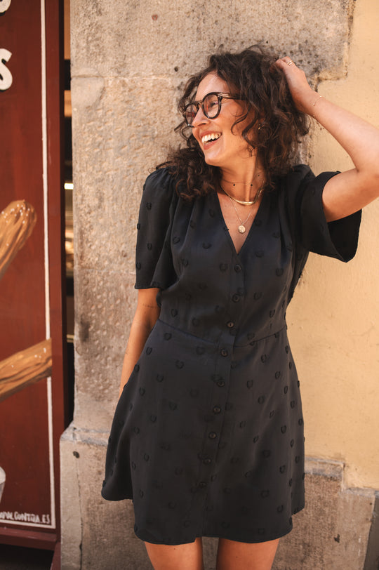 Sukienka ALURA CORAZÓN NEGRO