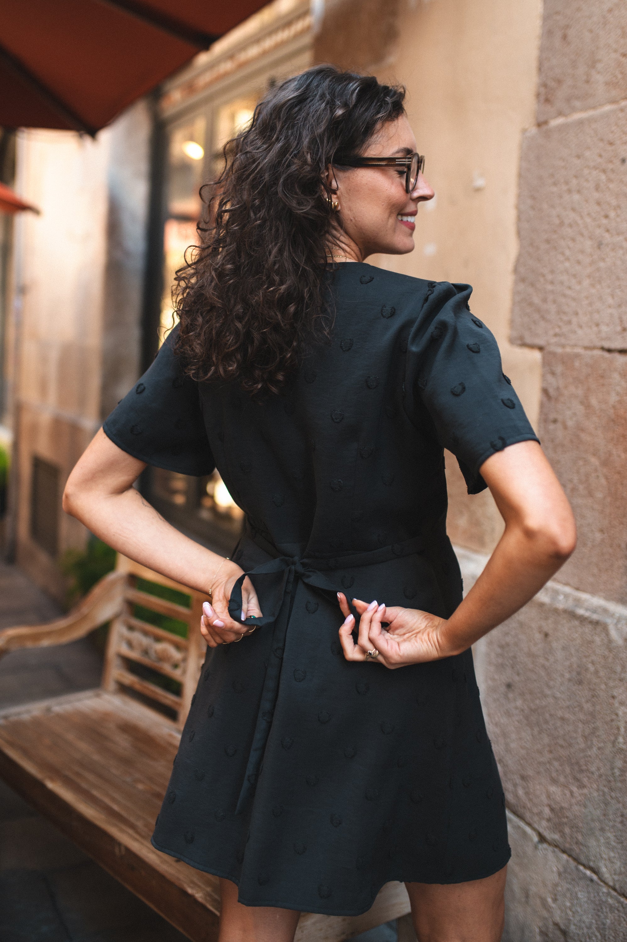 Sukienka ALURA CORAZÓN NEGRO