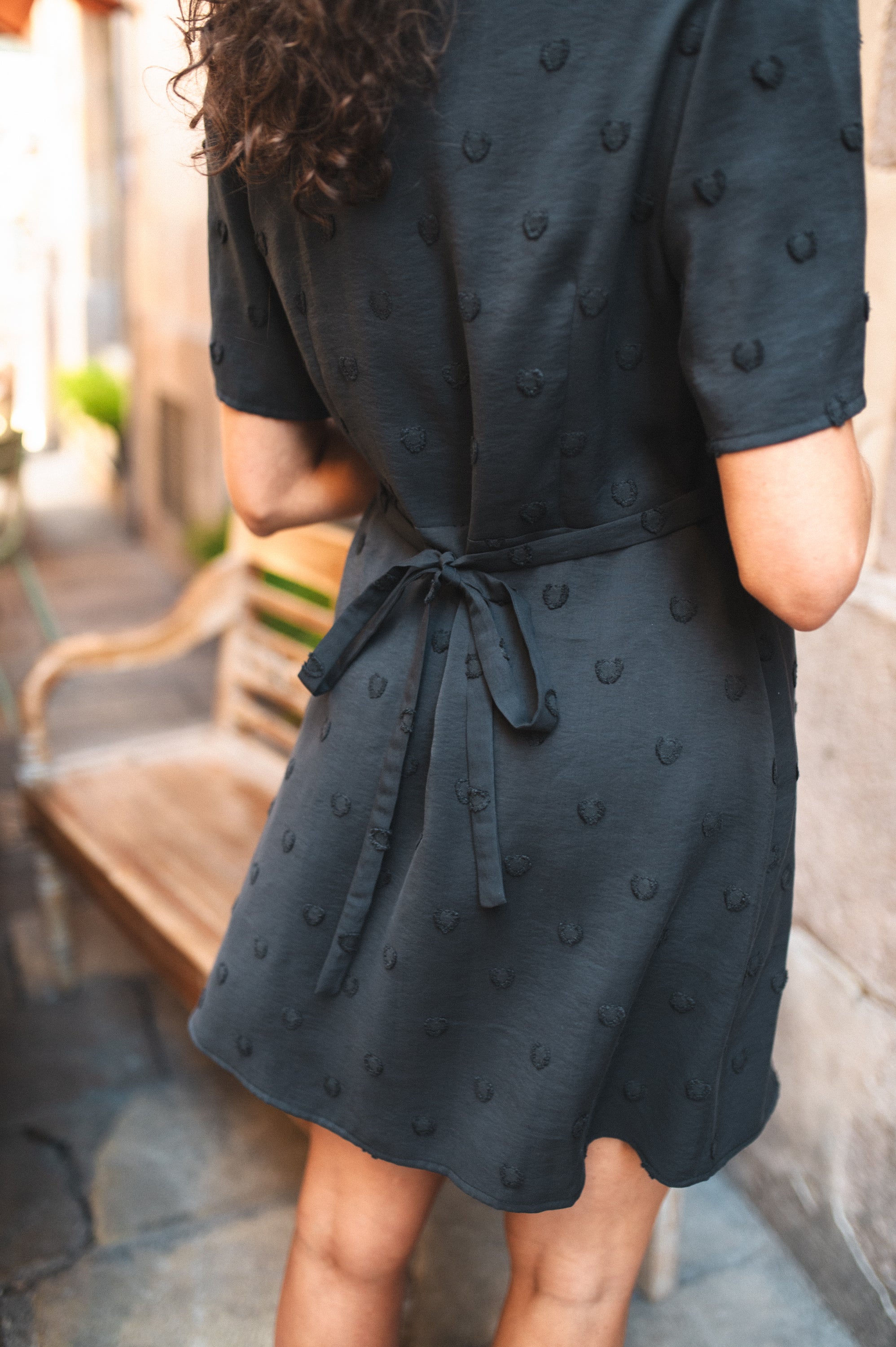 Sukienka ALURA CORAZÓN NEGRO