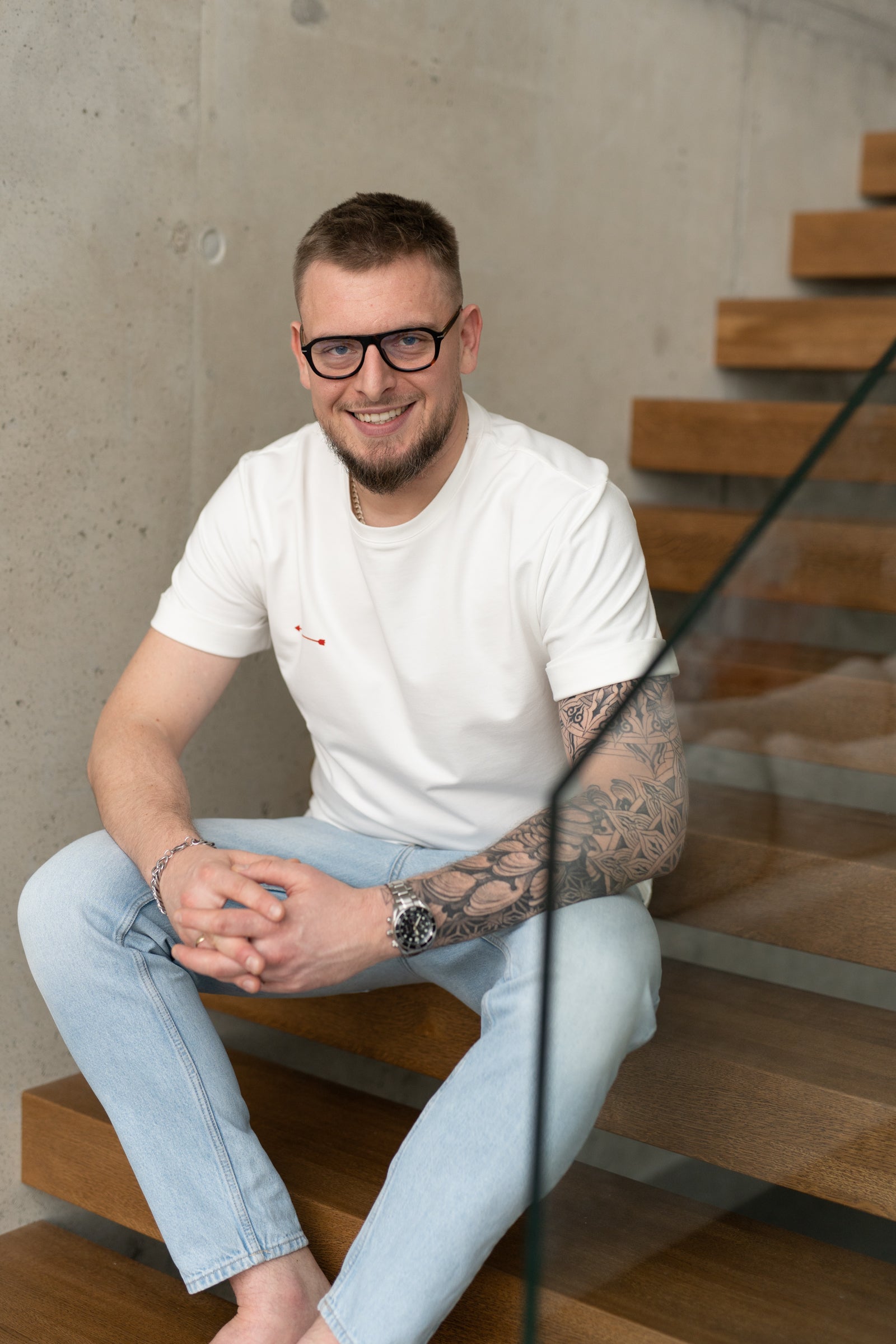 T-shirt LUCAS BLANCO AMOR