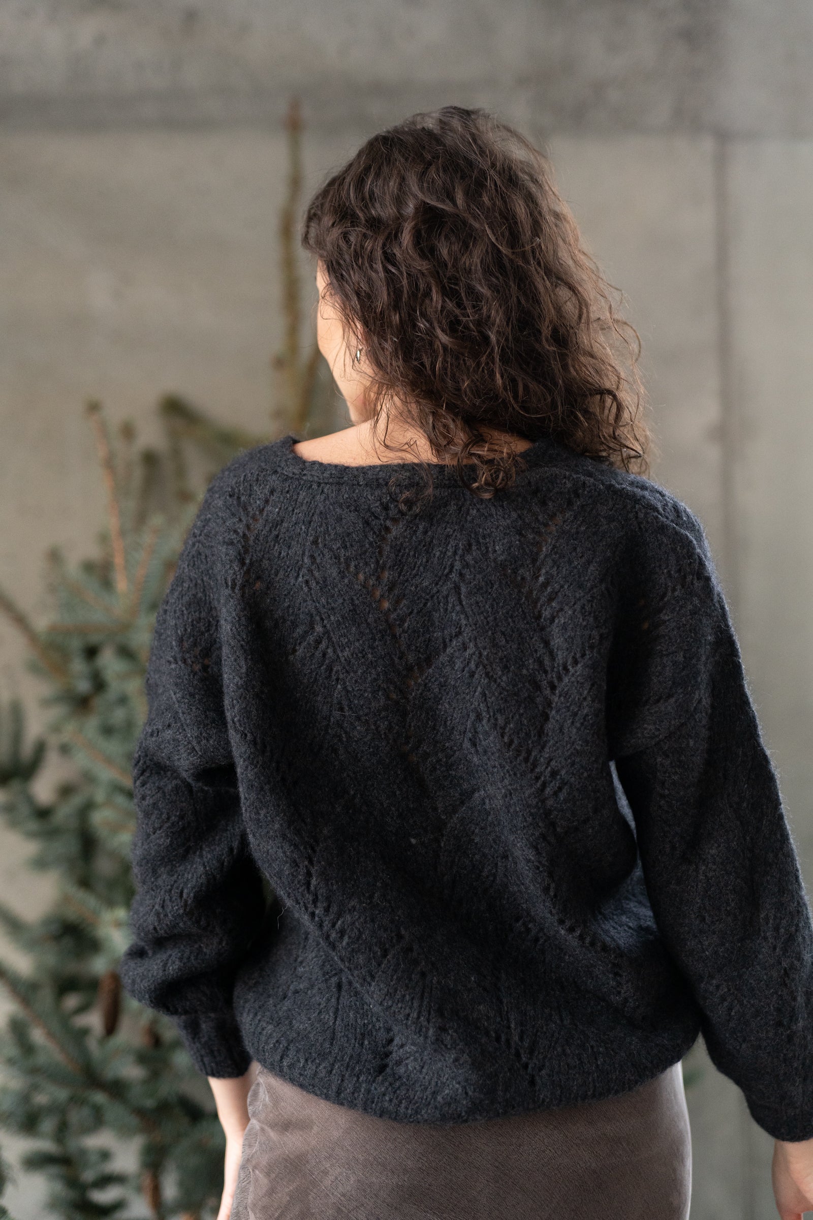 Sweter ALPACA CENIZA