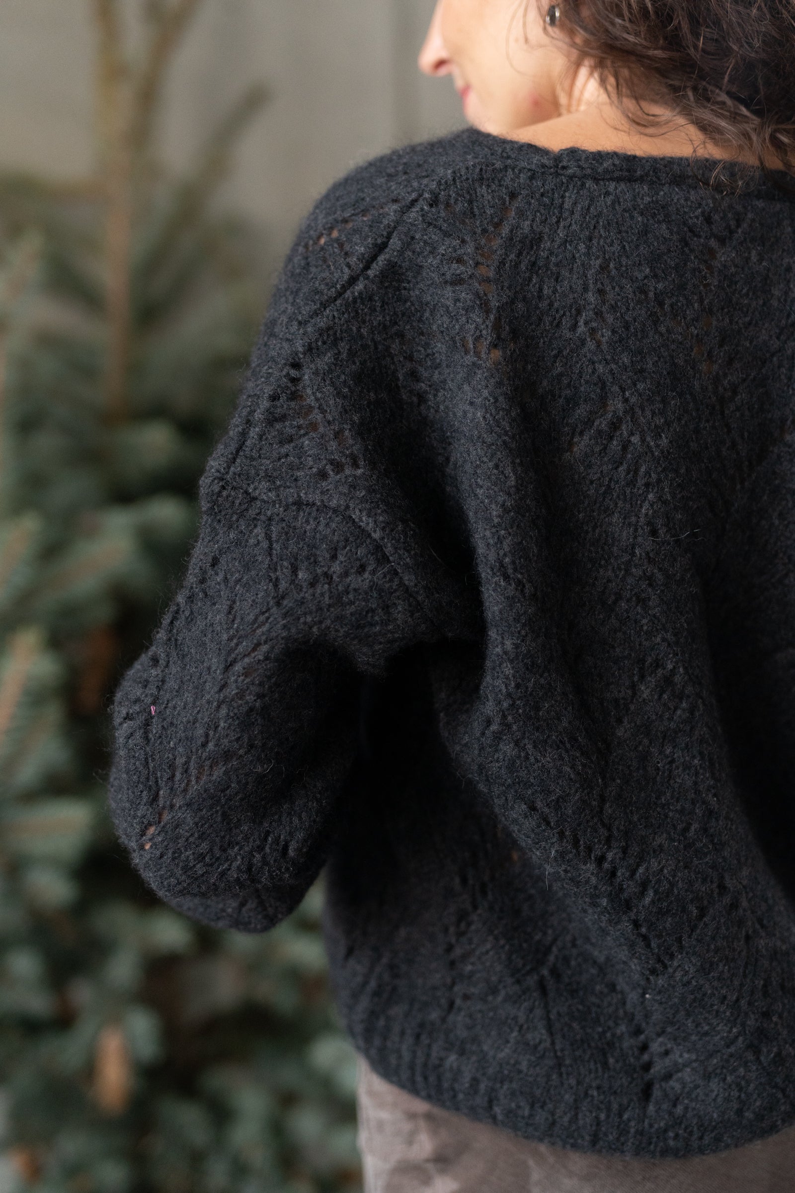 Sweter ALPACA CENIZA