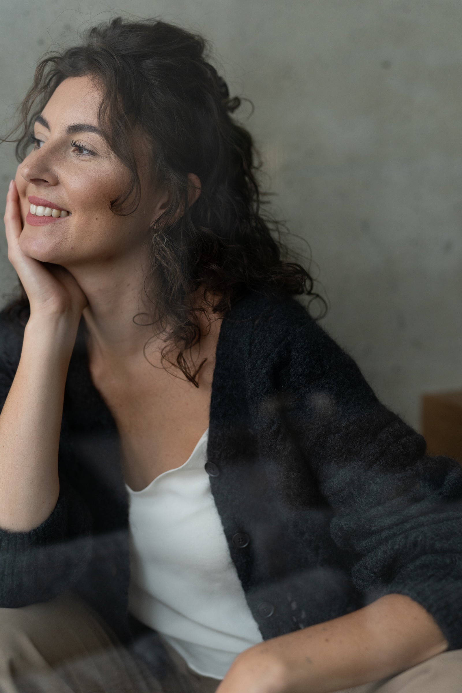 Sweter ALPACA CENIZA