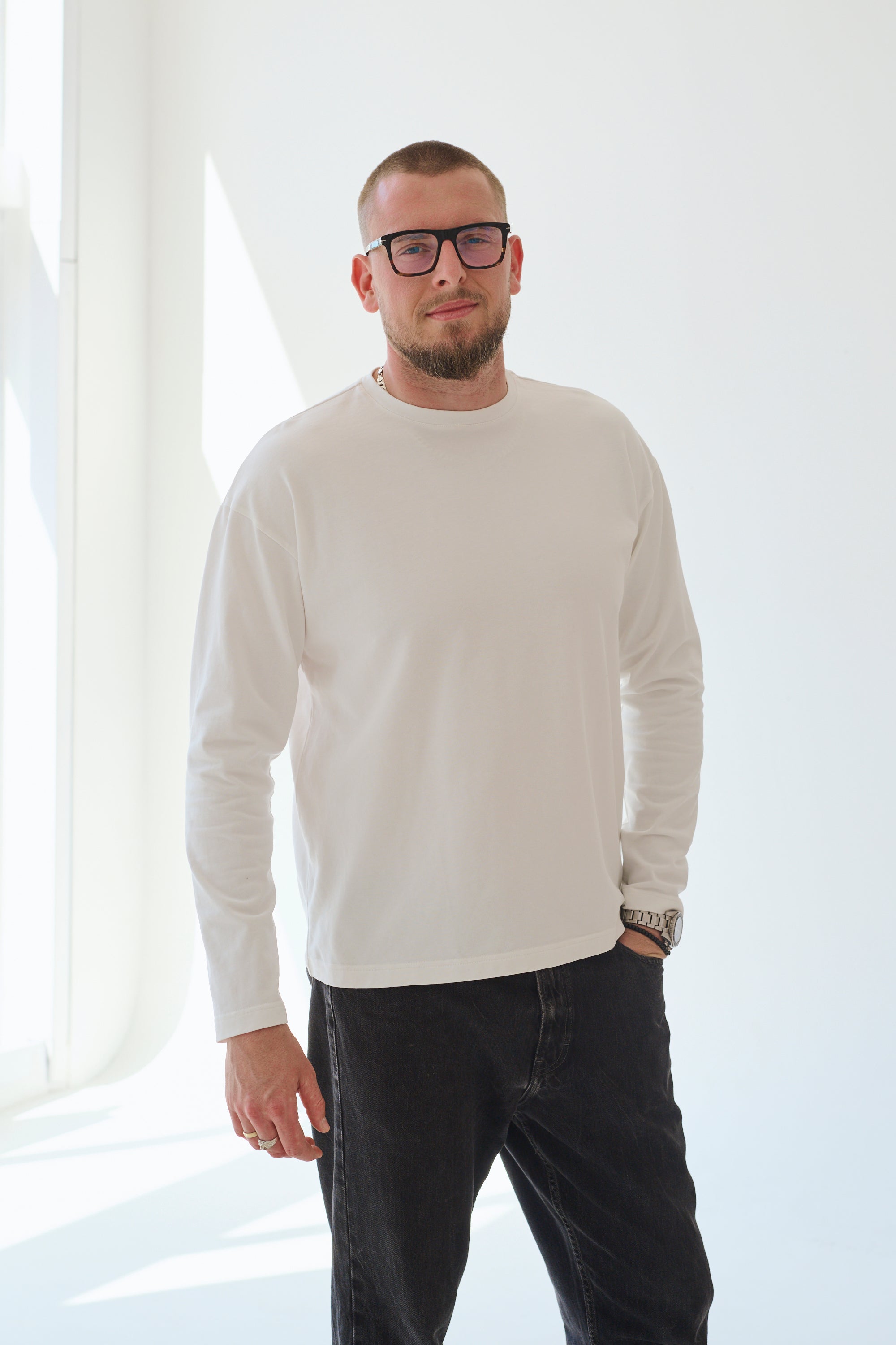 Longsleeve NICO BLANCO