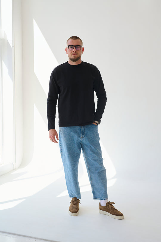 Longsleeve NICO NEGRO