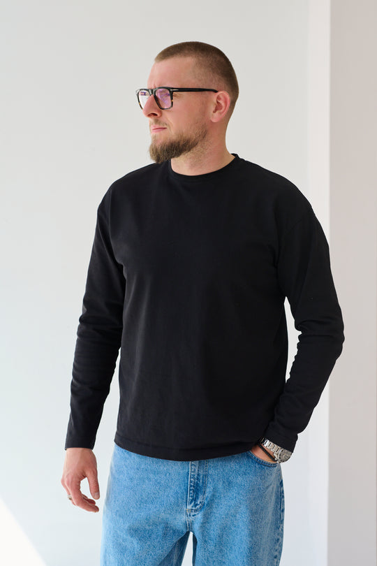 Longsleeve NICO NEGRO