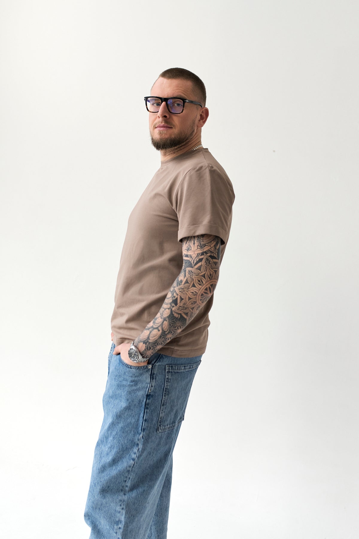 T-shirt LUCAS TAUPE