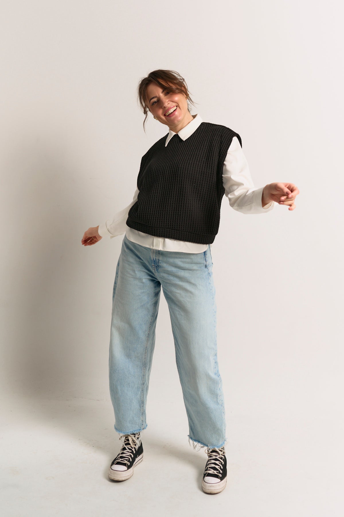 Kamizelka ARIANA NEGRA