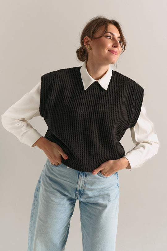 Kamizelka ARIANA NEGRA