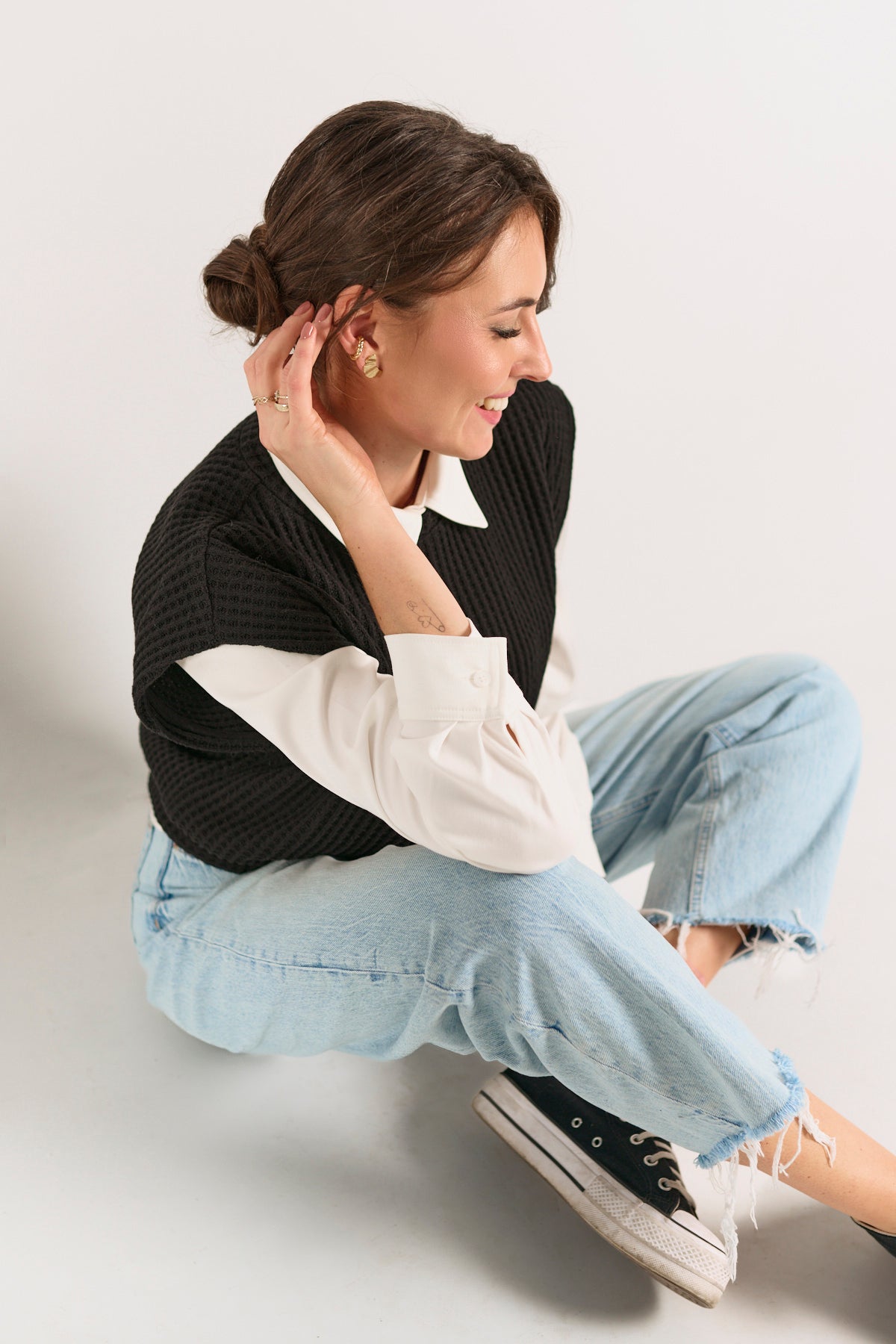 Kamizelka ARIANA NEGRA