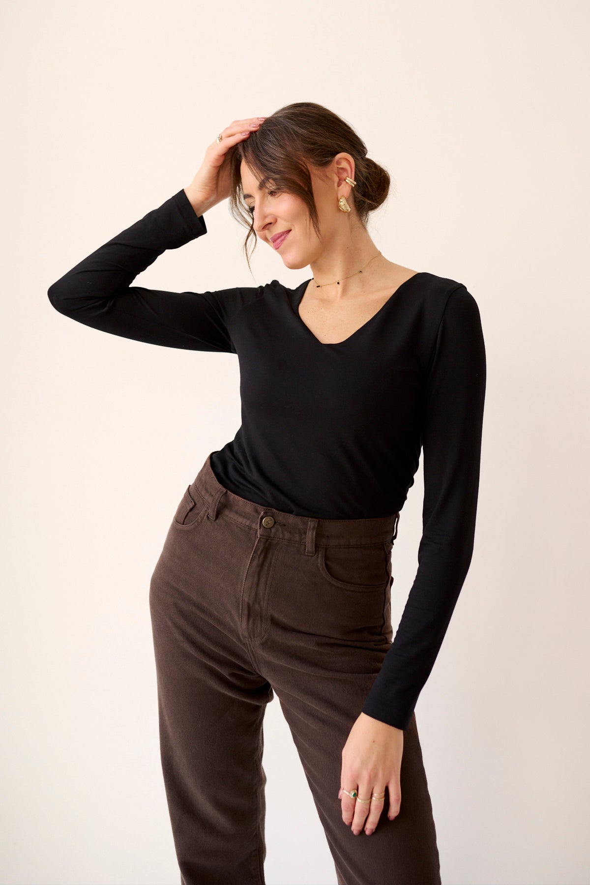 Bambusowy longsleeve PIEL SOMBRA