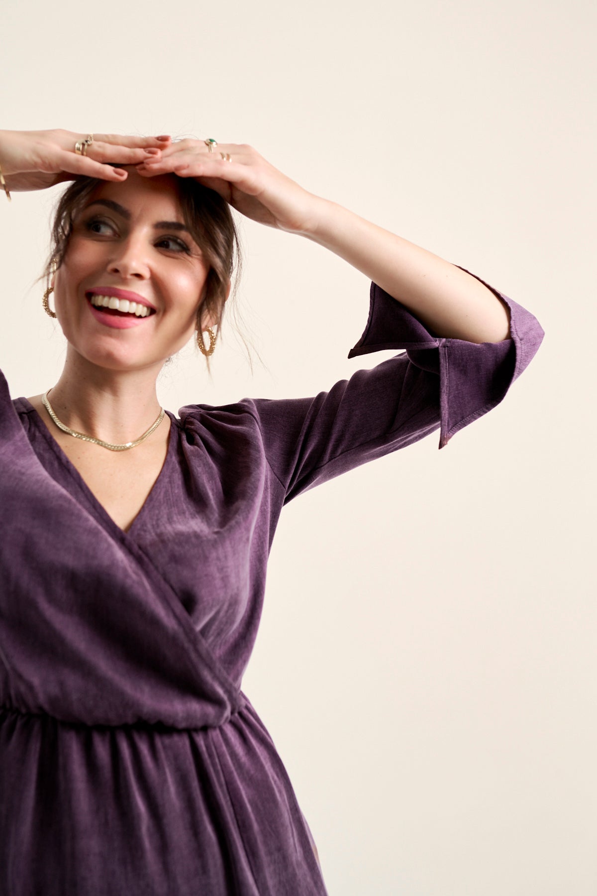 Sukienka  LETA PURPURA