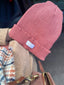 dziecięca czapka bawełniana Coruña  - terracotta