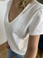 dwustronna bluzka z bawełny organicznej SIEMPRE CLASICA