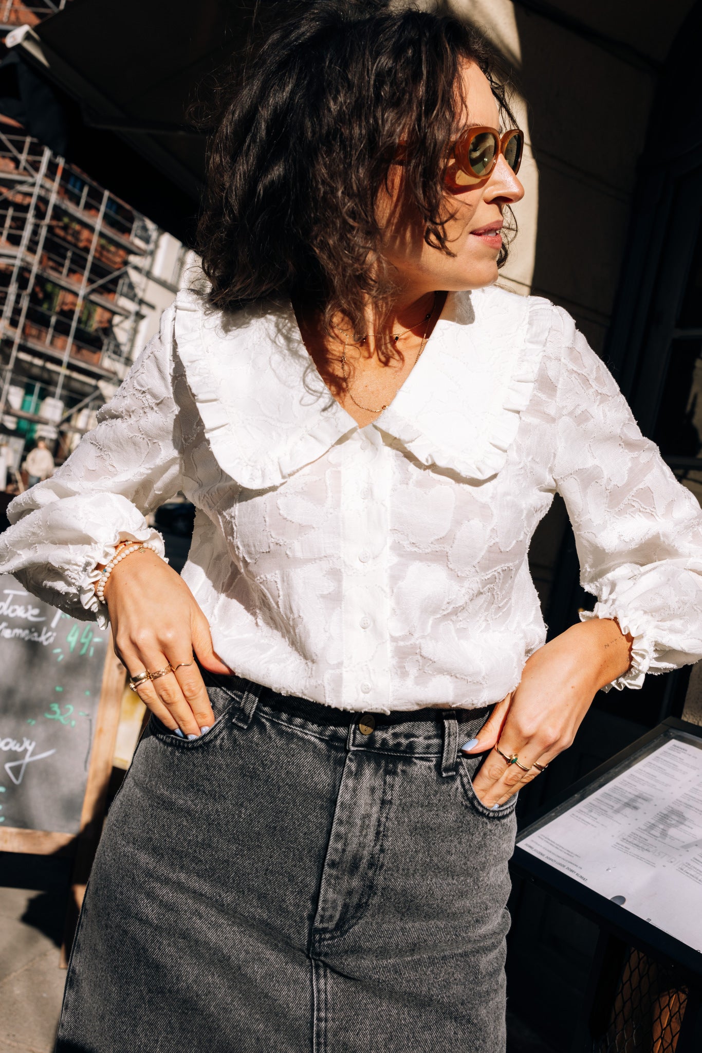 Spódnica JEANS VINTAGE NEGRO