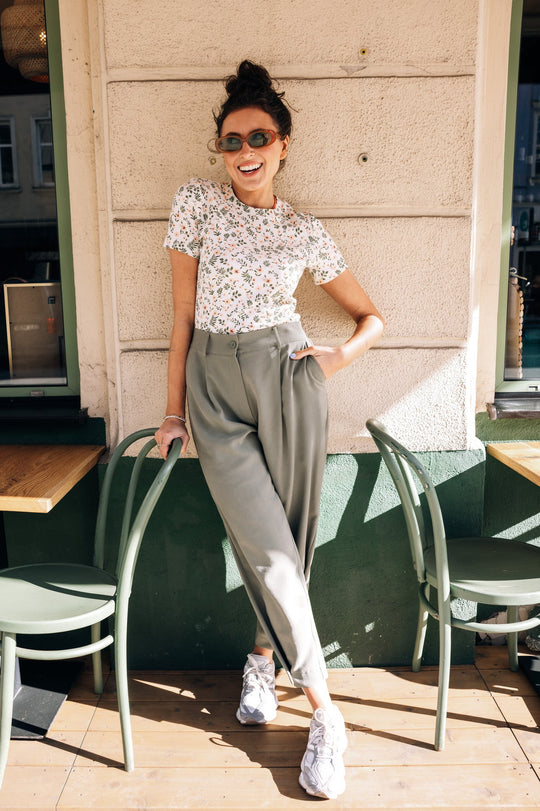 Spodnie EMMA EUCALIPTO