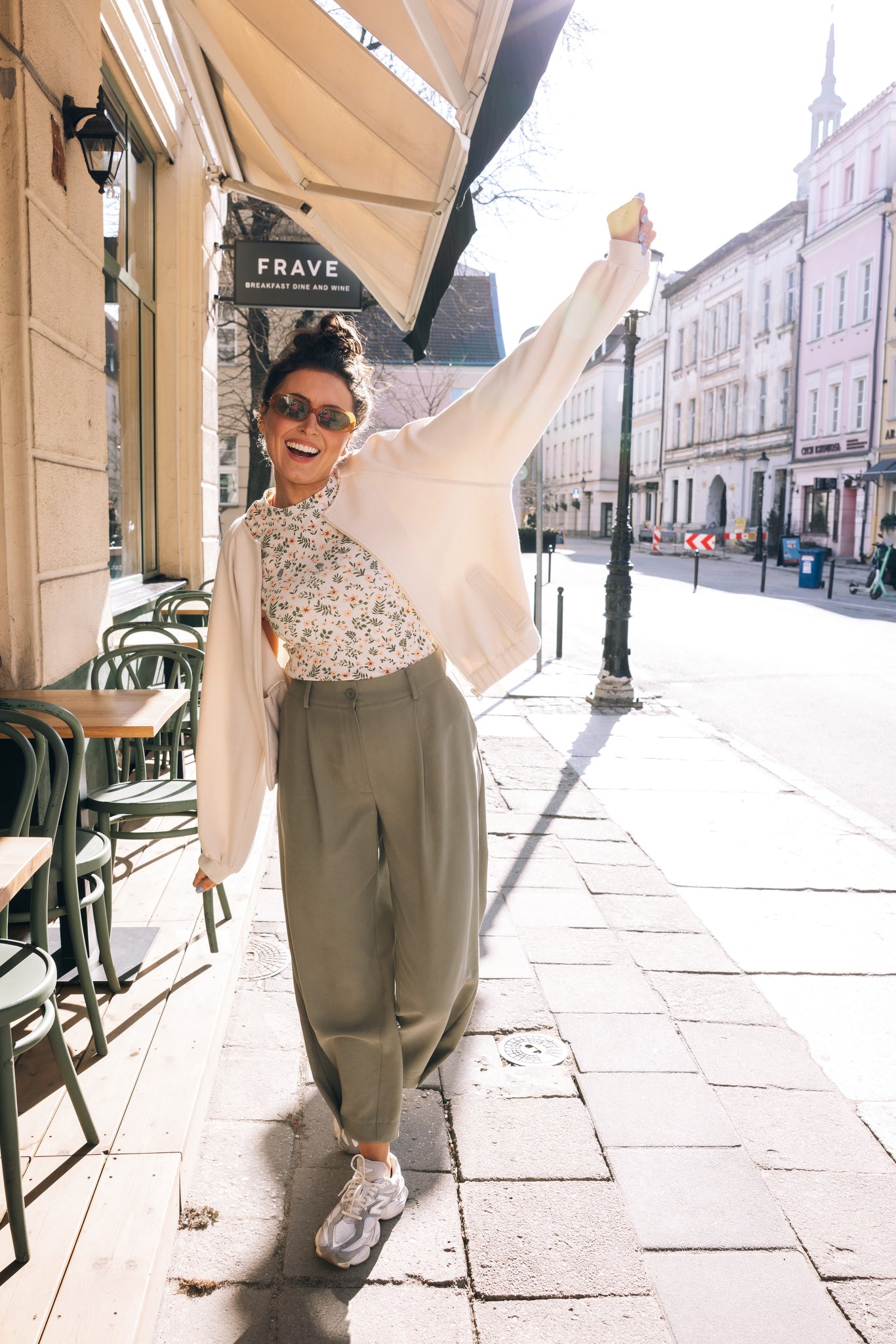 Spodnie EMMA EUCALIPTO