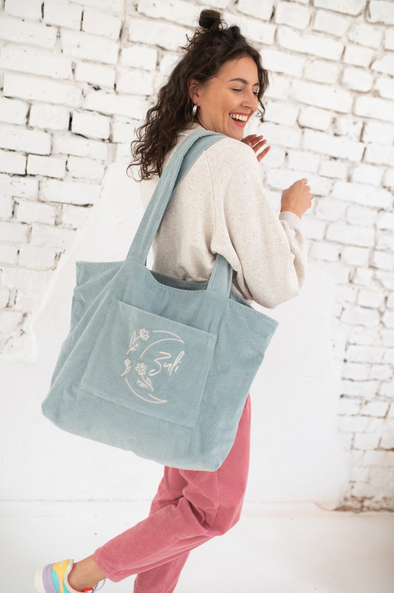 Torba sztruksowa ROMA PASTELES