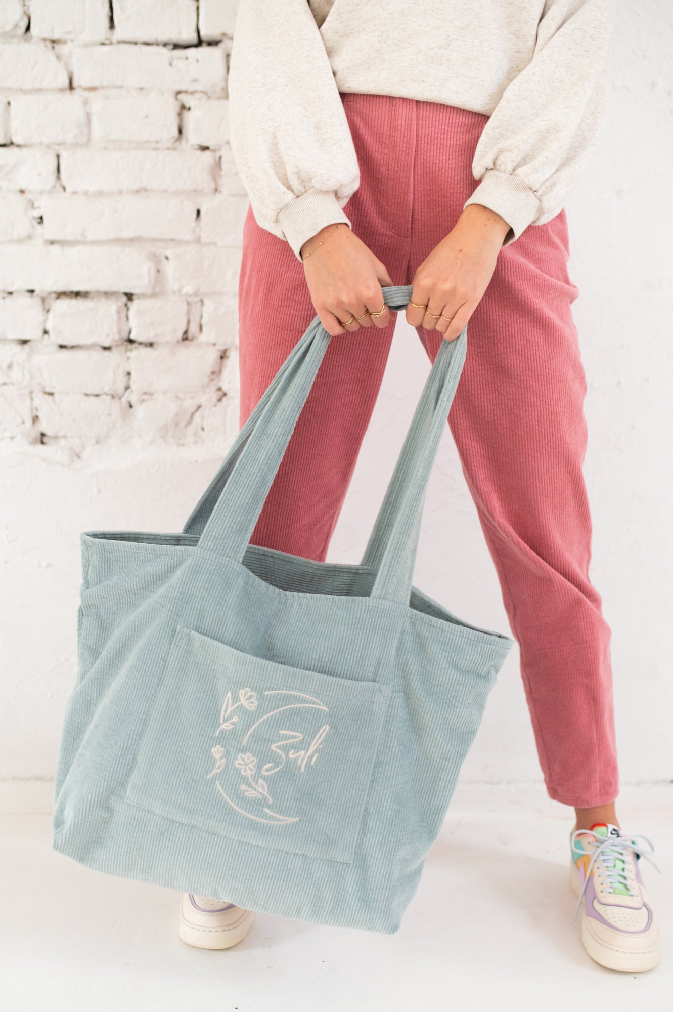 Torba sztruksowa ROMA PASTELES