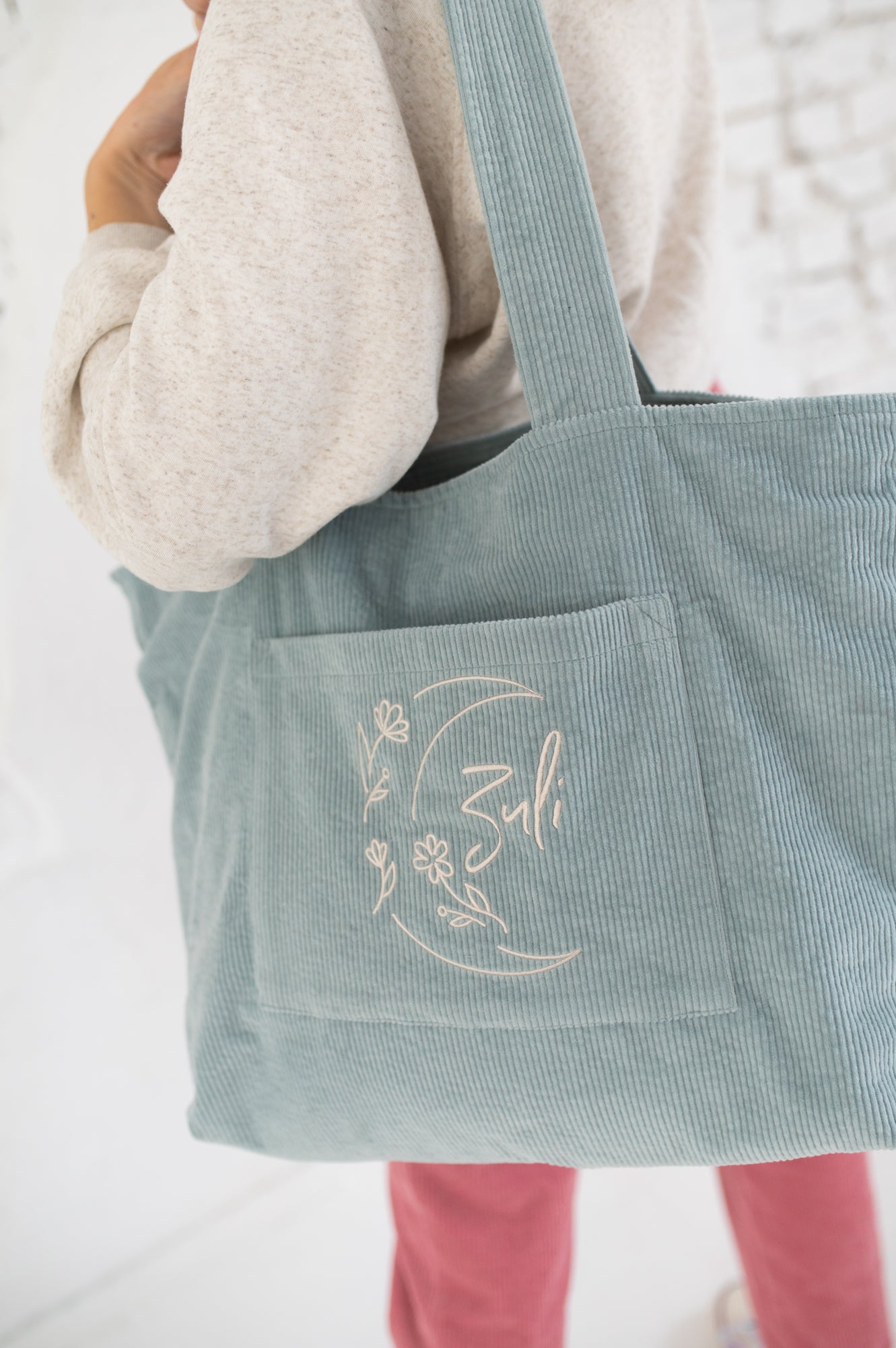 Torba sztruksowa ROMA PASTELES