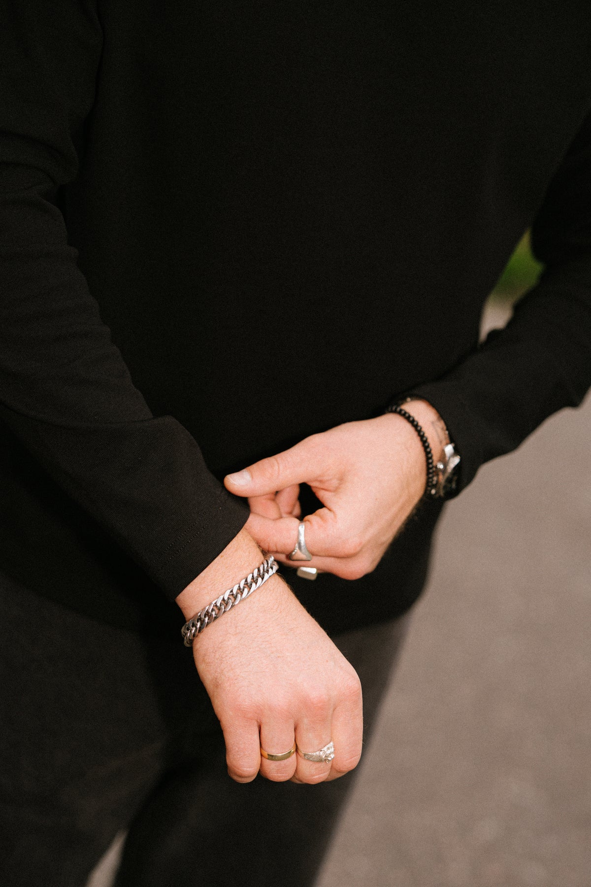 Longsleeve NICO NEGRO