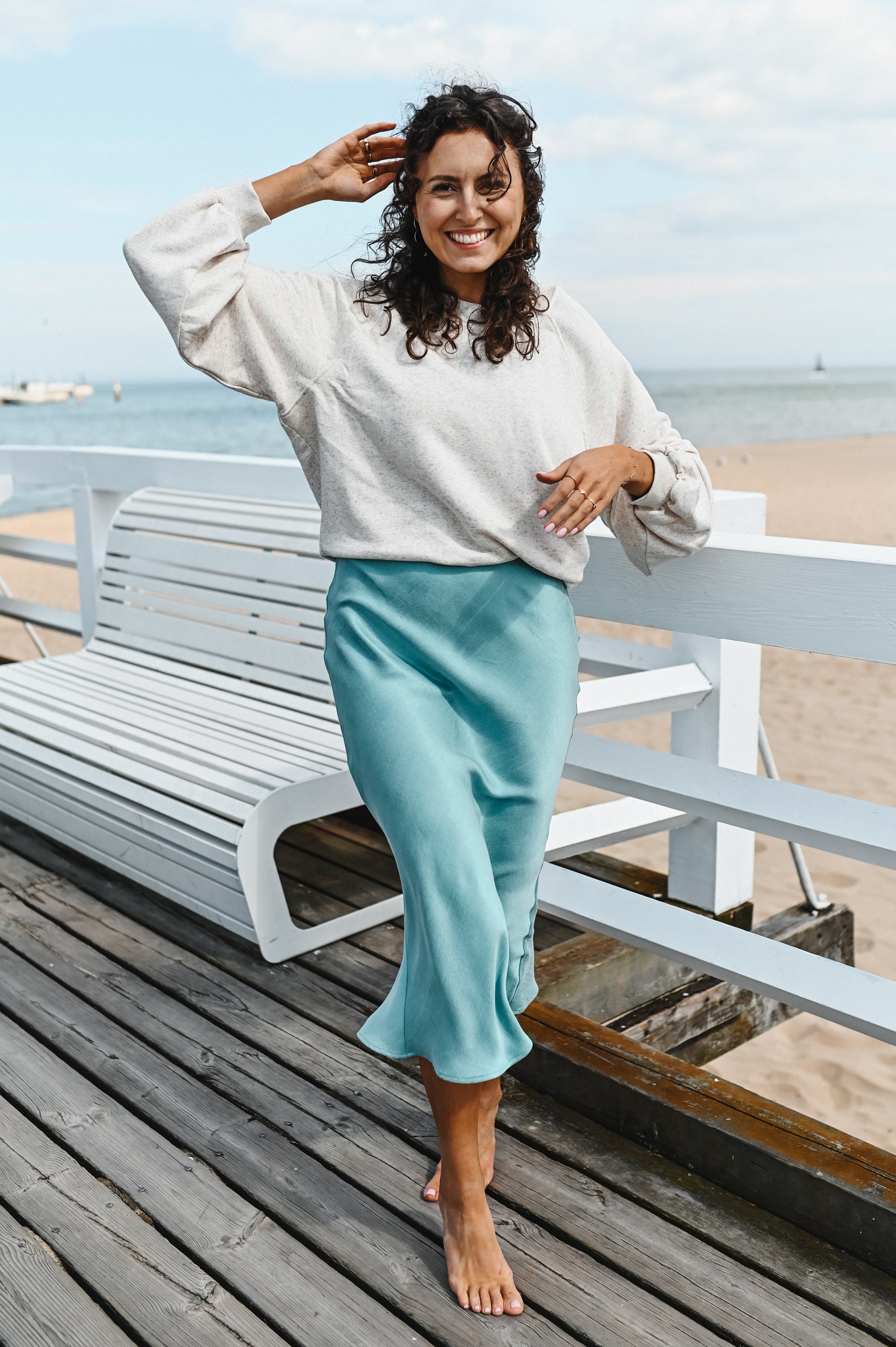 Spódnica MORELLA TURQUESA