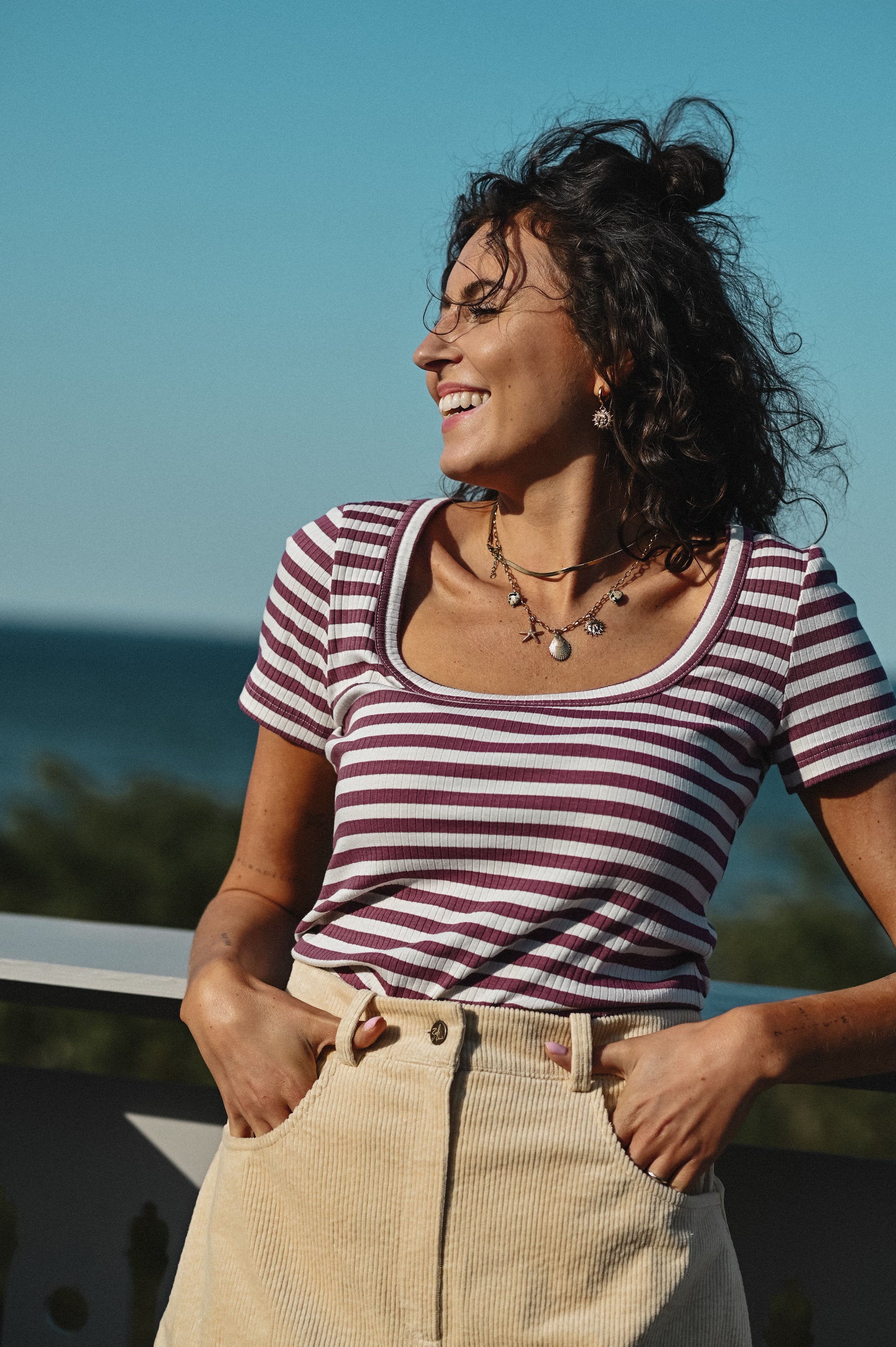 Bluzka ONTURIA MARSALA