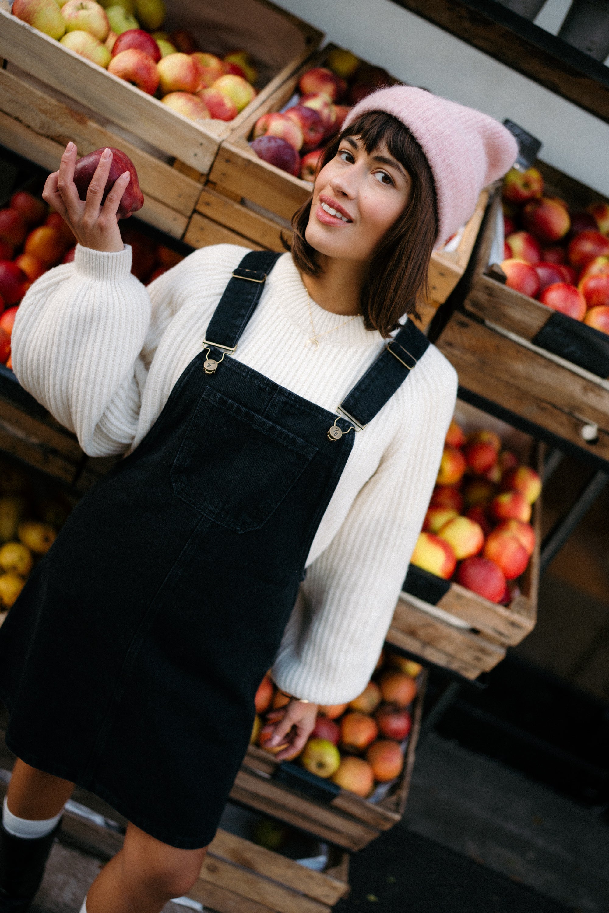 Sukienka ALDA JEANS NEGRO