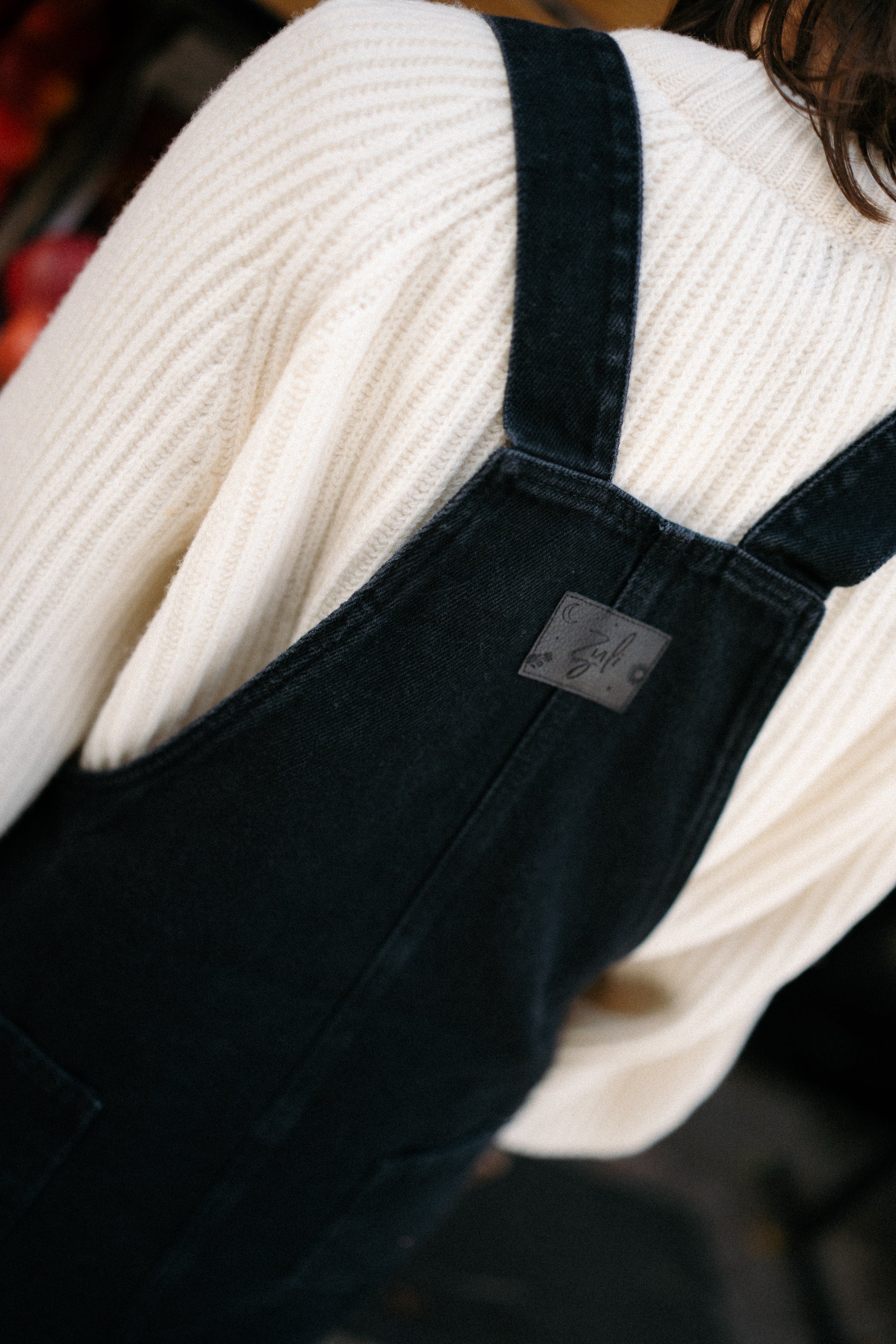 Sukienka ALDA JEANS NEGRO